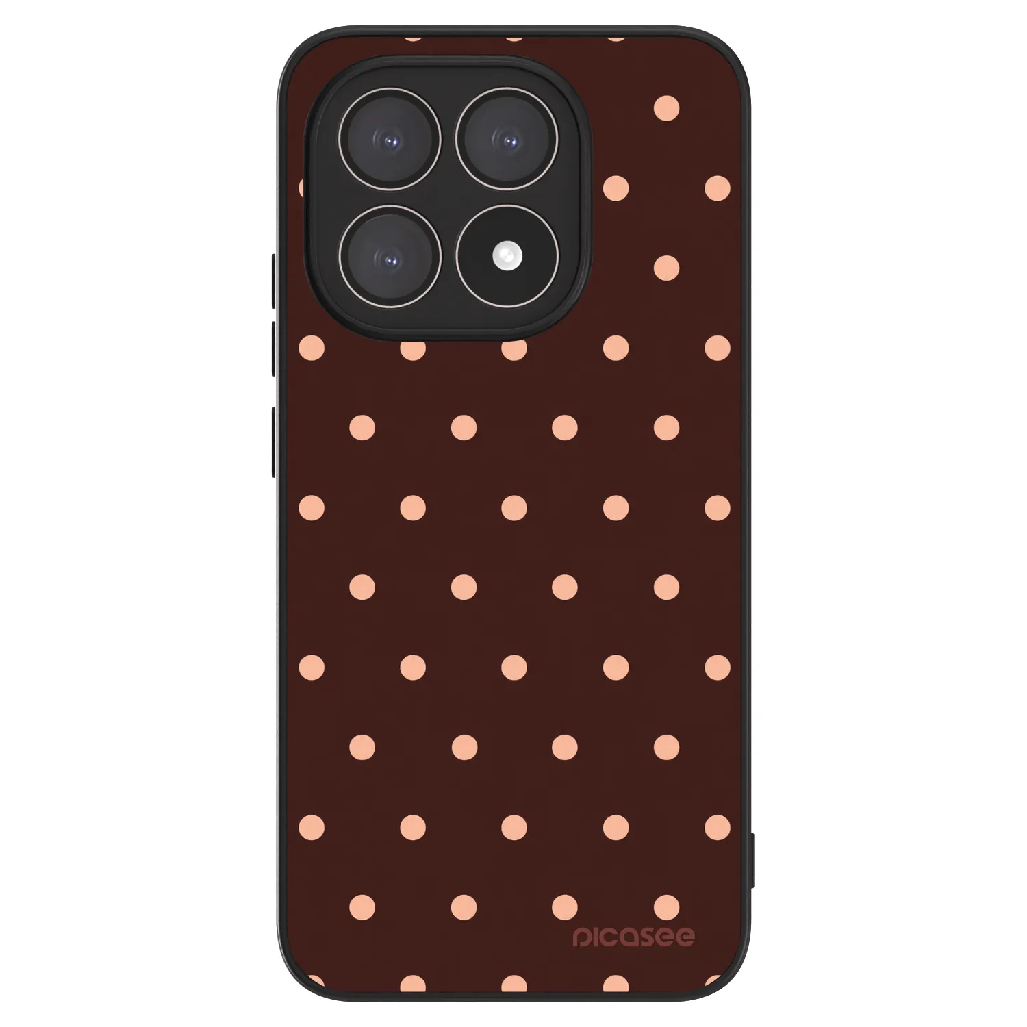 Picasee ULTIMATE CASE für Xiaomi 15T - Peach Dots & Chocolate