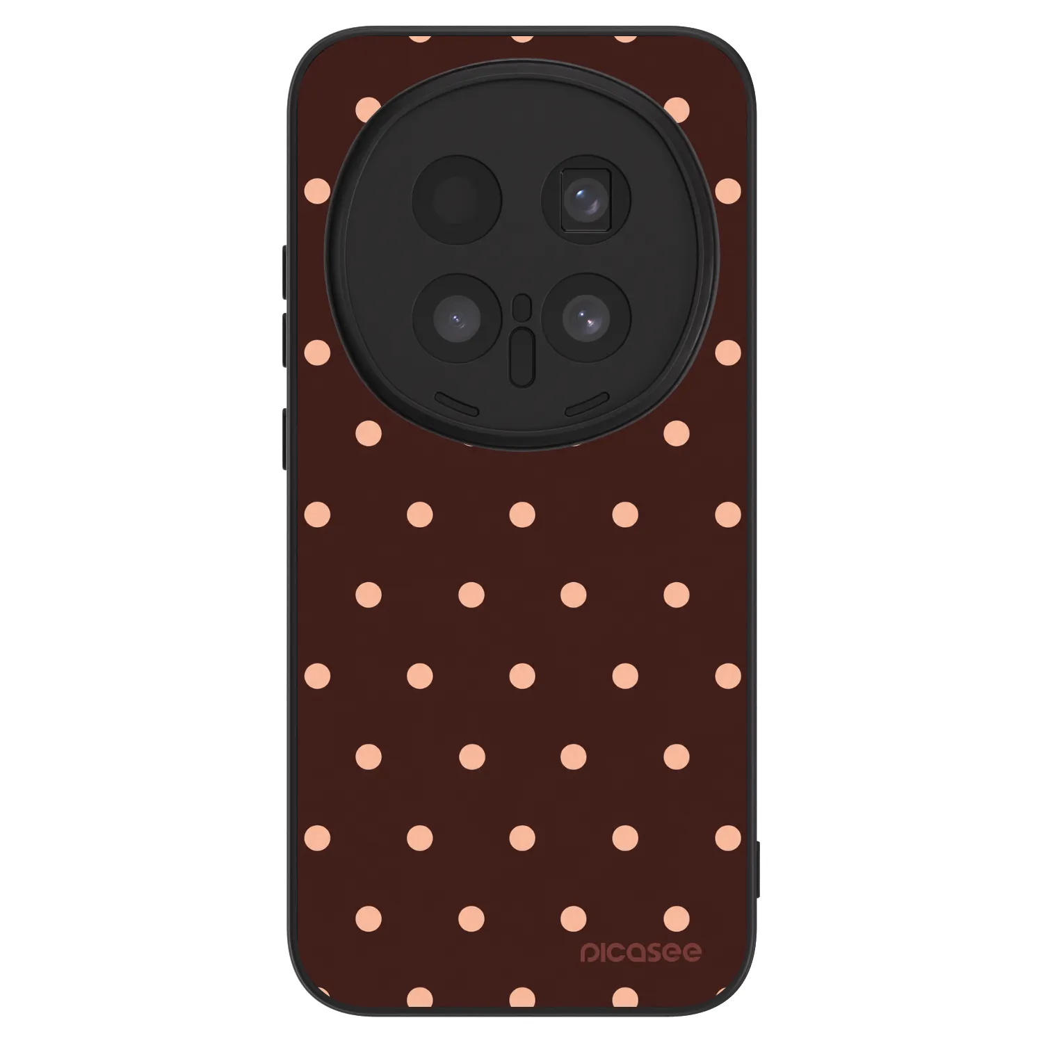 Picasee ULTIMATE CASE für Honor Magic8 Pro 5G - Peach Dots & Chocolate