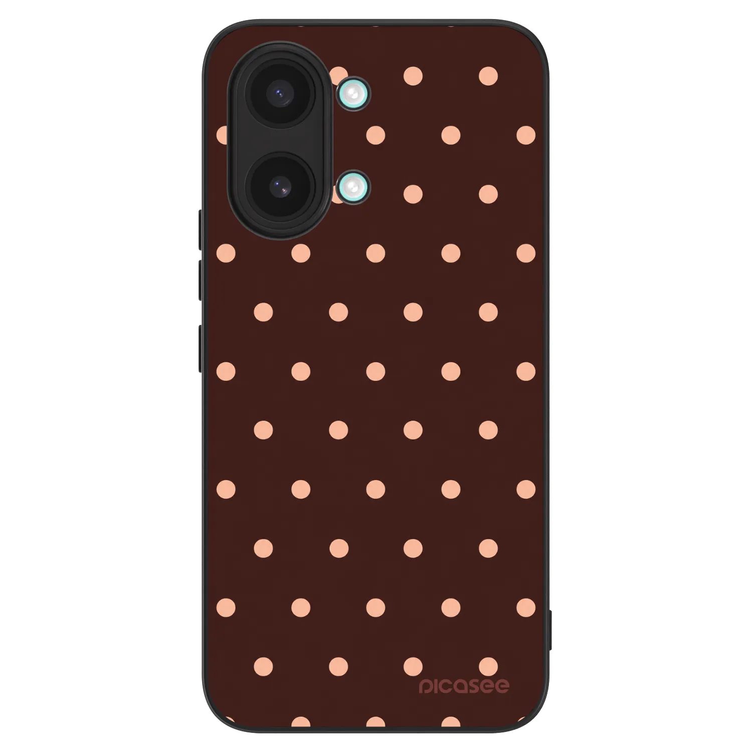 Picasee ULTIMATE CASE für Xiaomi Poco X8 Pro Max - Peach Dots & Chocolate
