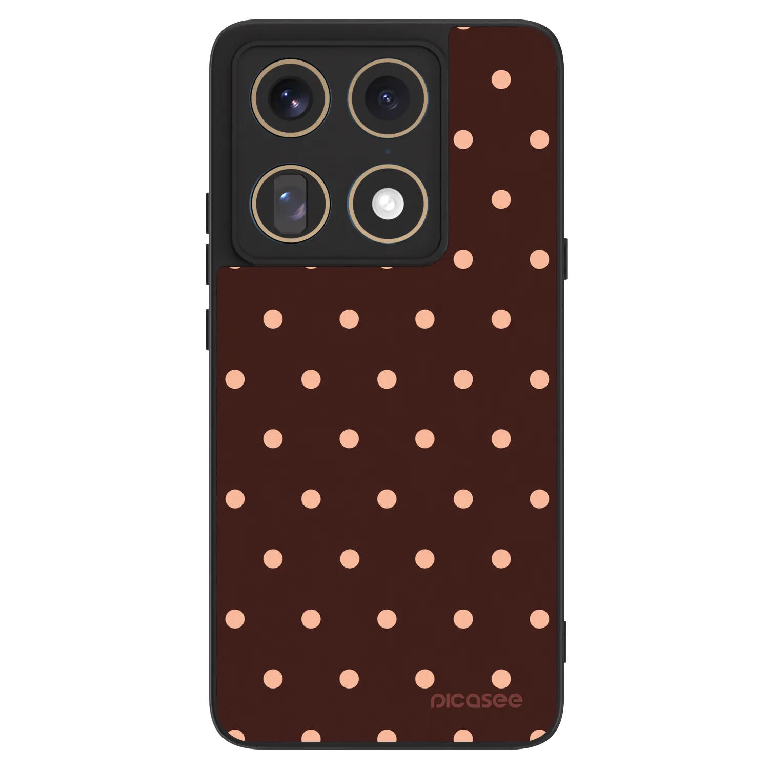 Picasee ULTIMATE CASE für Motorola Signature - Peach Dots & Chocolate