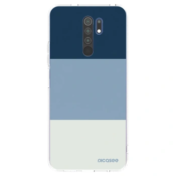 Picasee Xiaomi Redmi 9 Hülle - Transparentes Silikon - Coastal Blue