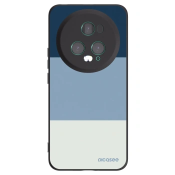 Picasee Honor Magic5 Pro Hülle - Schwarzes Silikon - Coastal Blue