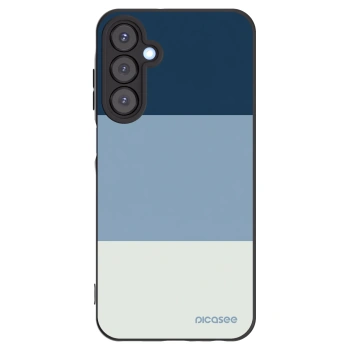 Picasee Samsung Galaxy A25 A256B 5G Hülle - Schwarzes Silikon - Coastal Blue