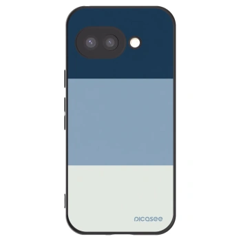 Picasee Google Pixel 9a Hülle - Schwarzes Silikon - Coastal Blue