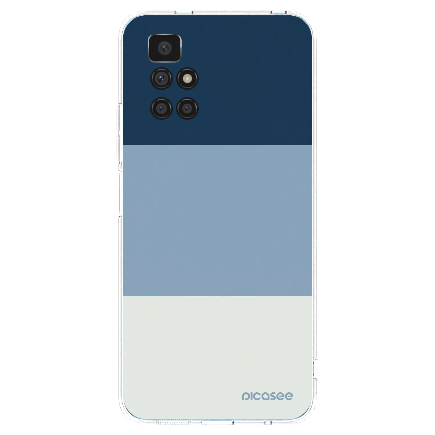 Picasee Xiaomi Redmi 10 Hülle - Transparentes Silikon - Coastal Blue