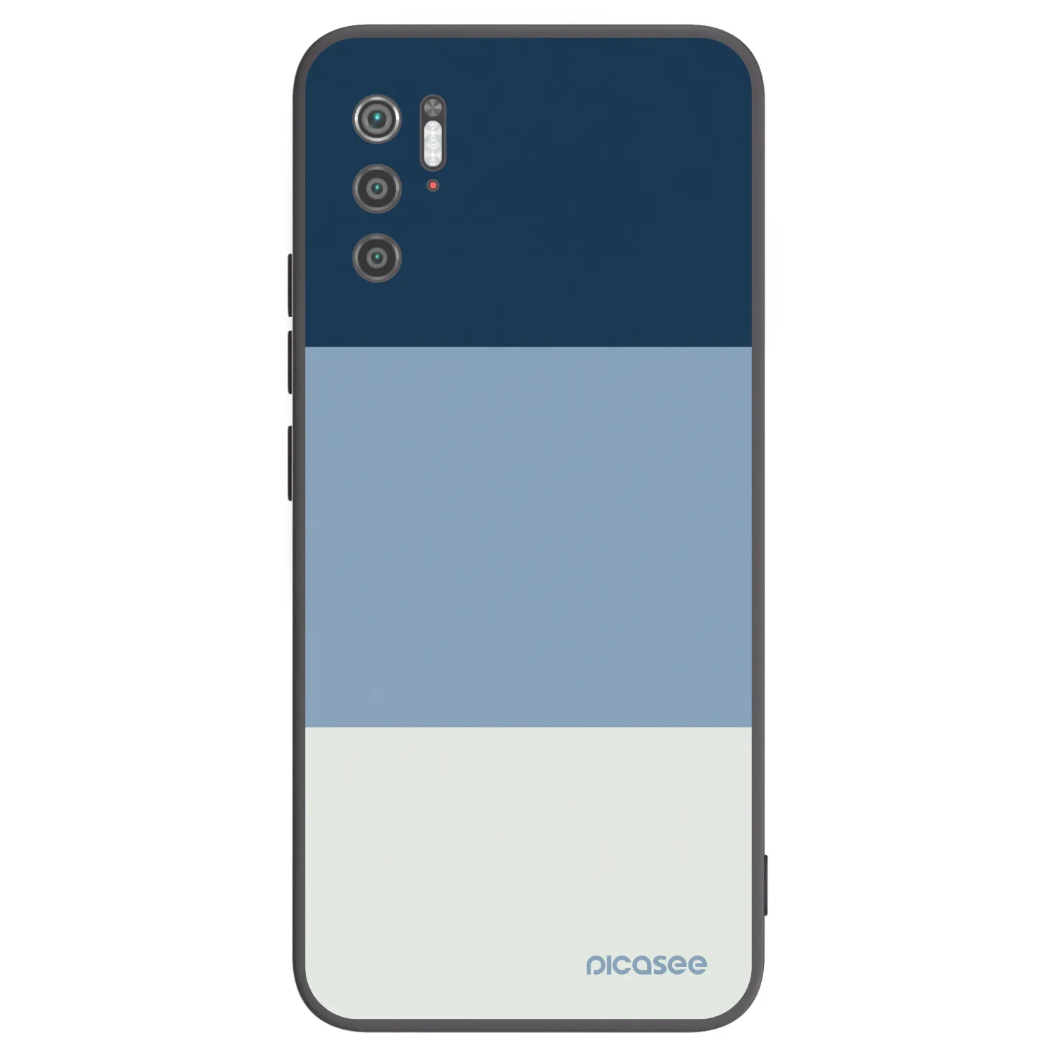 Picasee Xiaomi Poco M3 Pro 5G Hülle - Schwarzes Silikon - Coastal Blue
