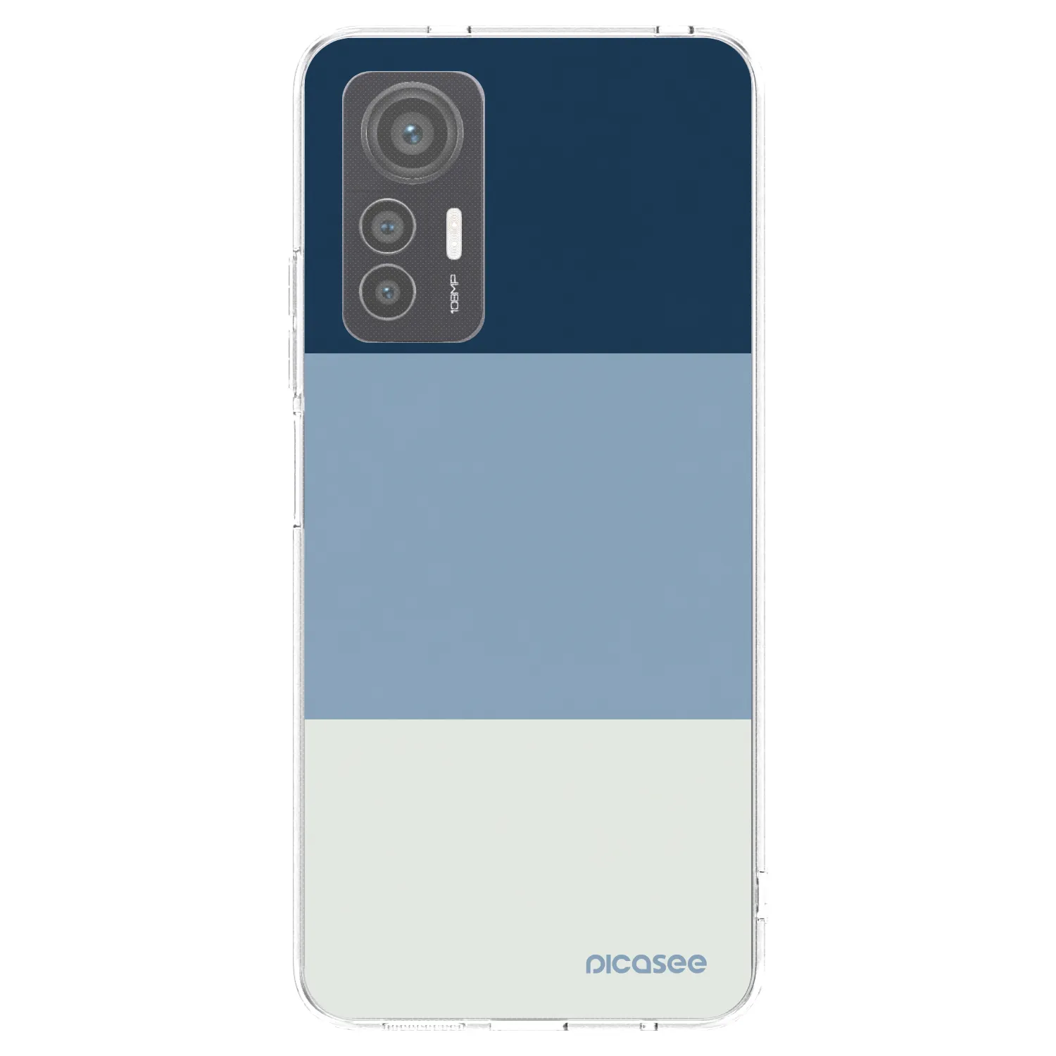 Picasee Xiaomi 12 Lite Hülle - Transparentes Silikon - Coastal Blue