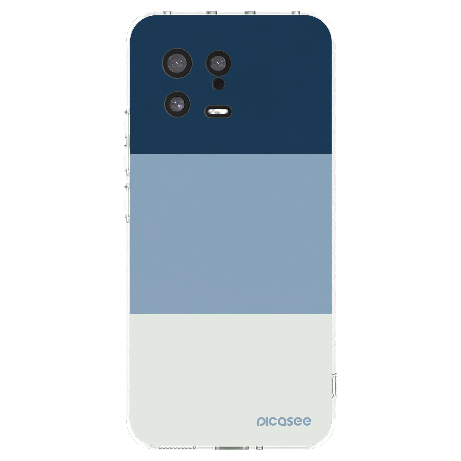 Picasee Xiaomi 13 Hülle - Transparentes Silikon - Coastal Blue