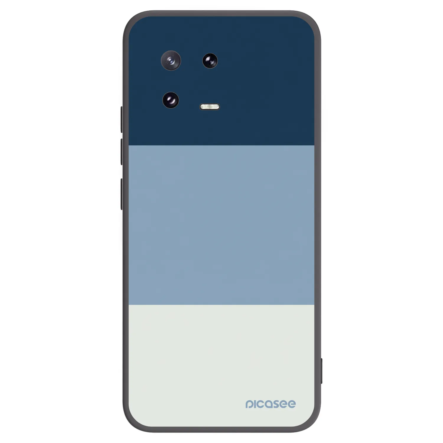 Picasee Xiaomi 13 Pro Hülle - Schwarzes Silikon - Coastal Blue
