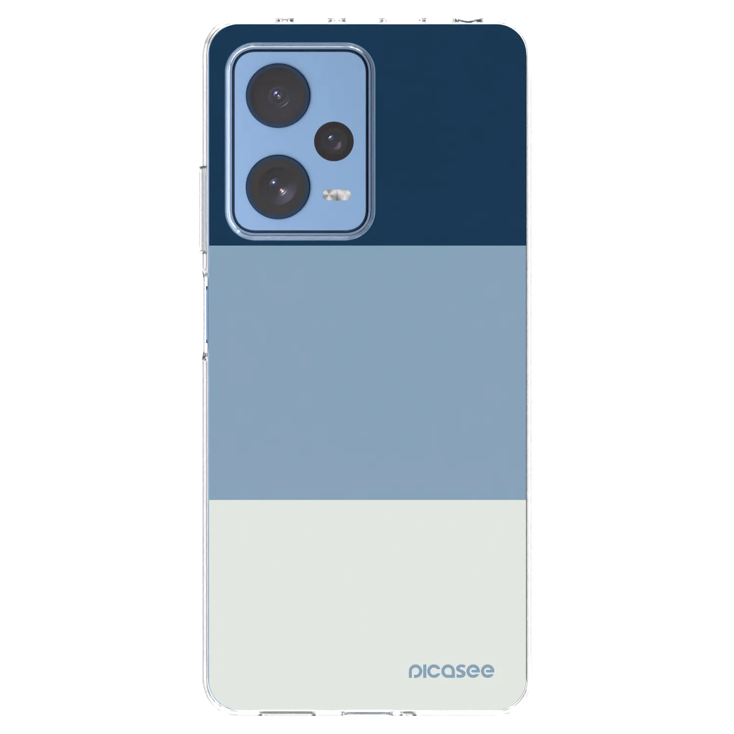 Picasee Xiaomi Redmi Note 12 Pro 5G Hülle - Transparentes Silikon - Coastal Blue