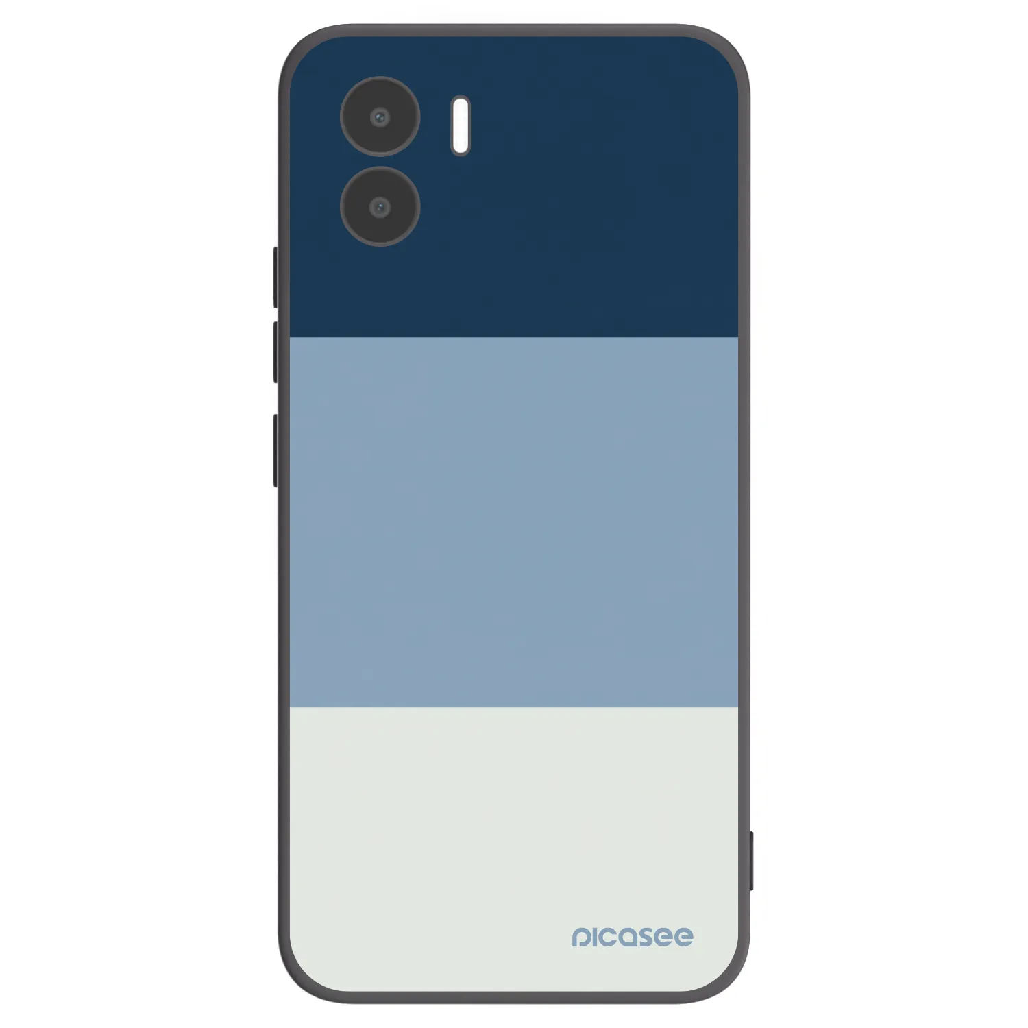 Picasee Xiaomi Redmi A2 Hülle - Schwarzes Silikon - Coastal Blue