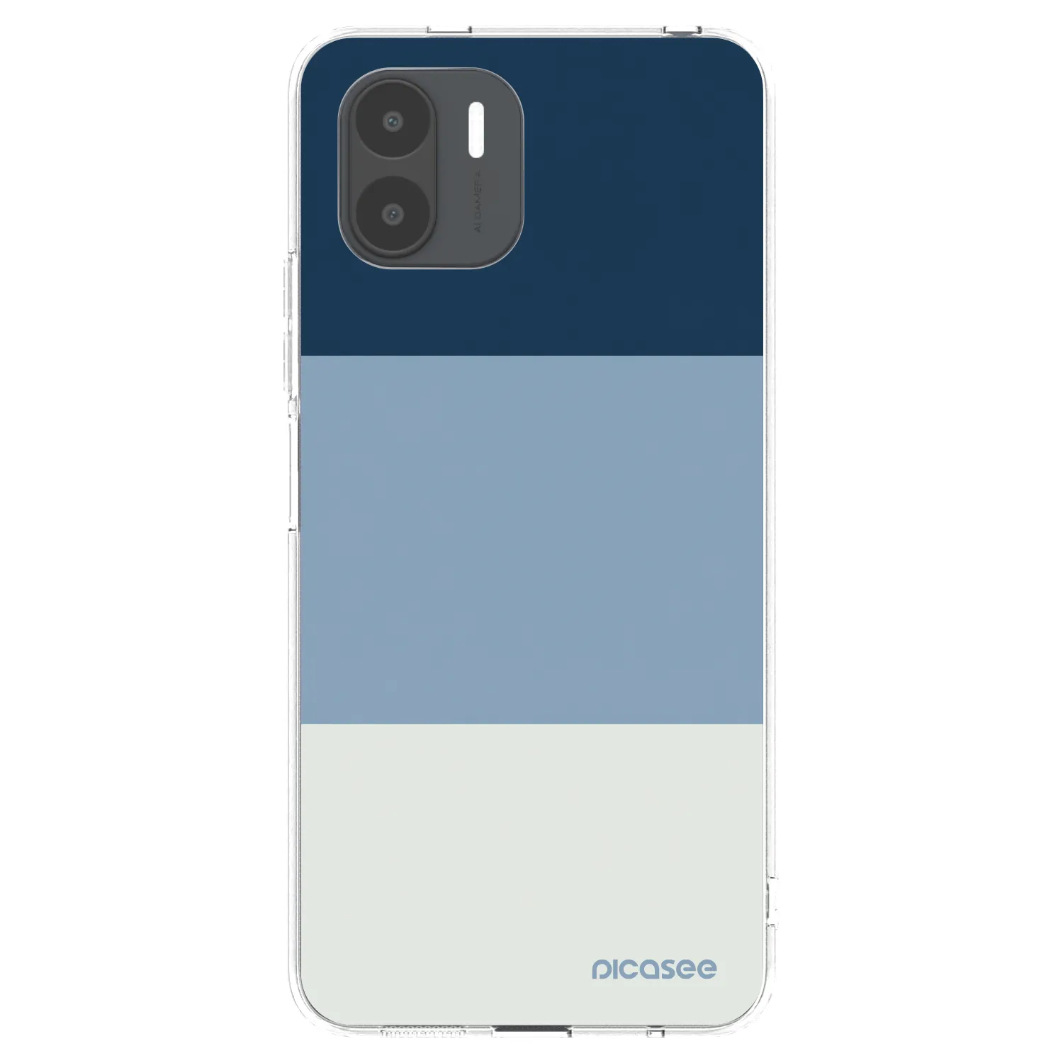 Picasee Xiaomi Redmi A2 Hülle - Transparentes Silikon - Coastal Blue