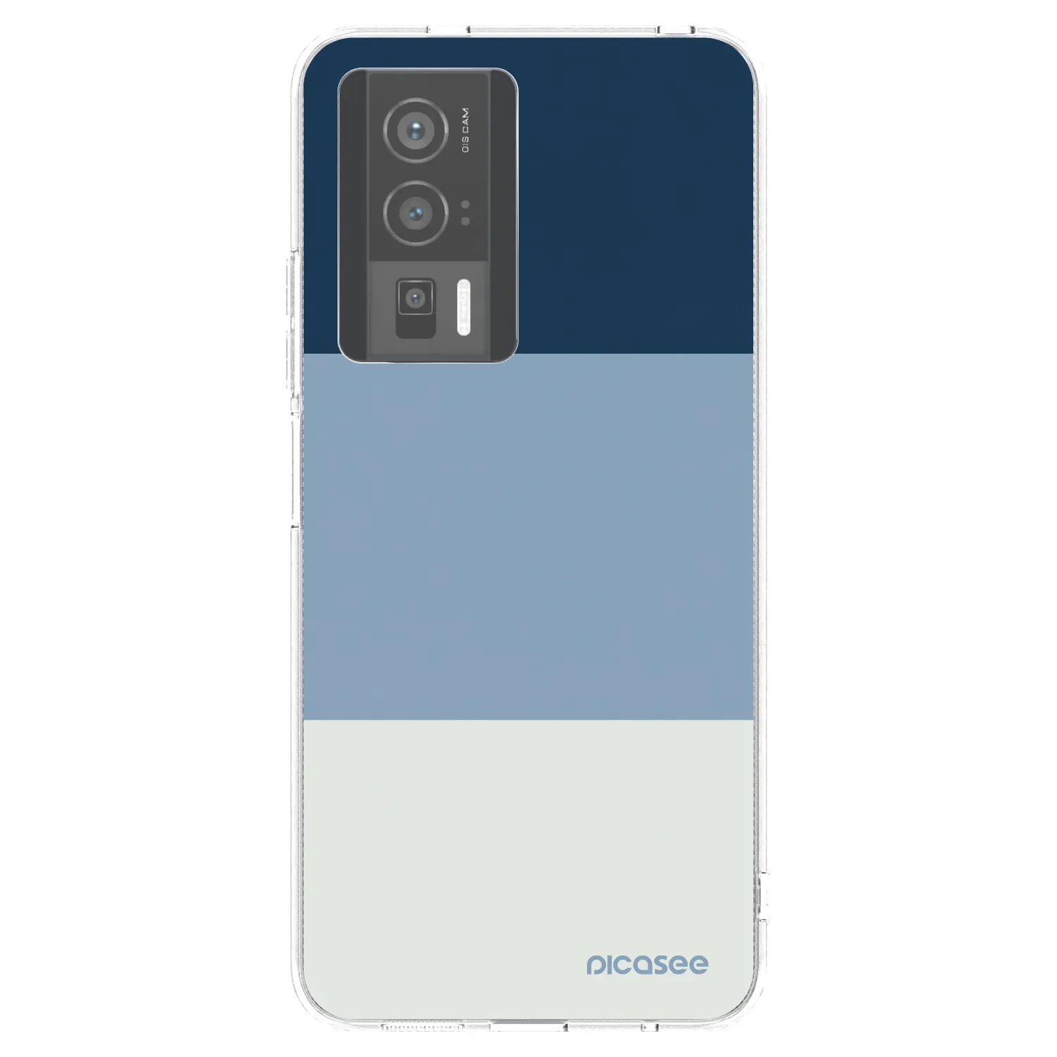 Picasee Xiaomi Poco F5 Pro 5G Hülle - Transparentes Silikon - Coastal Blue
