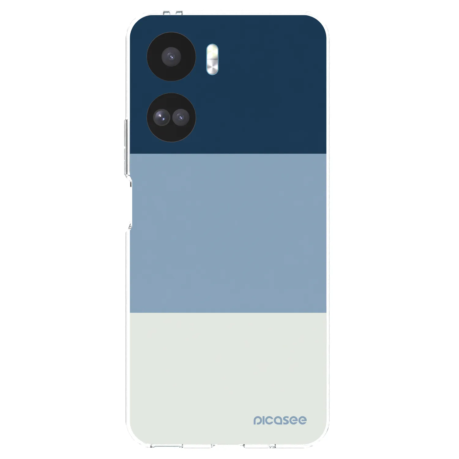 Picasee Honor 90 Lite 5G Hülle - Transparentes Silikon - Coastal Blue