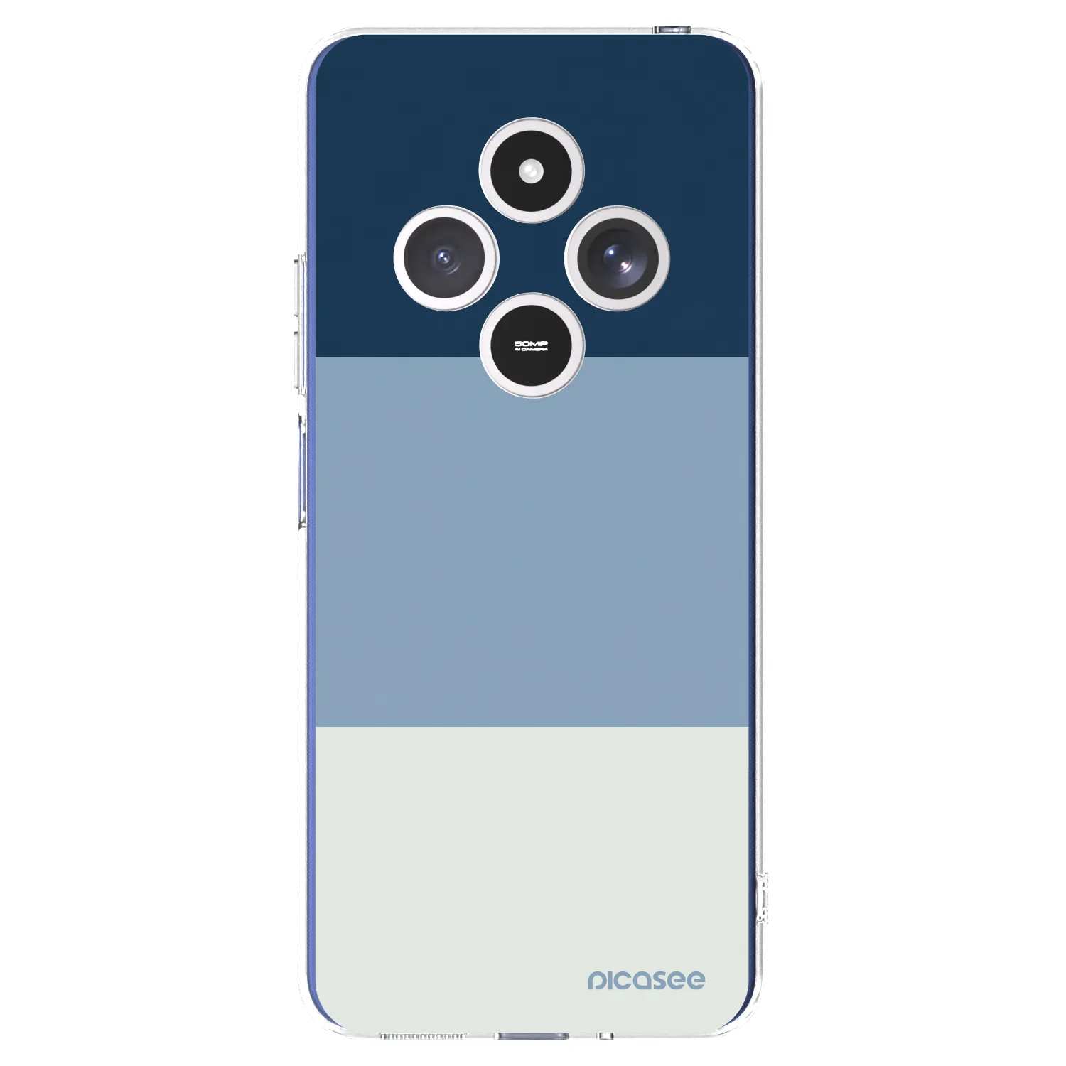 Picasee Xiaomi Redmi 14C Hülle - Transparentes Silikon - Coastal Blue