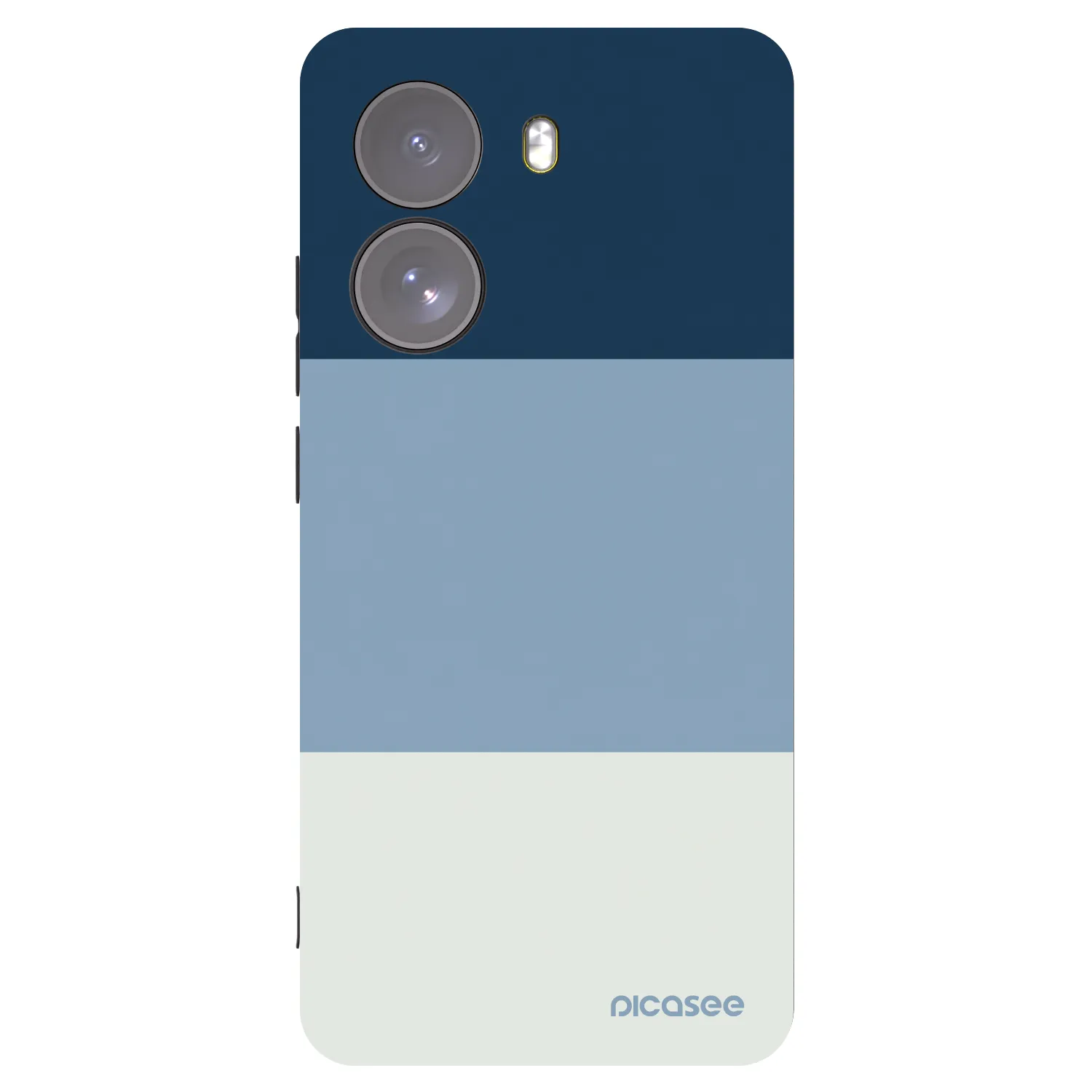 Picasee Xiaomi Poco X7 Hülle - Schwarzes Silikon - Coastal Blue