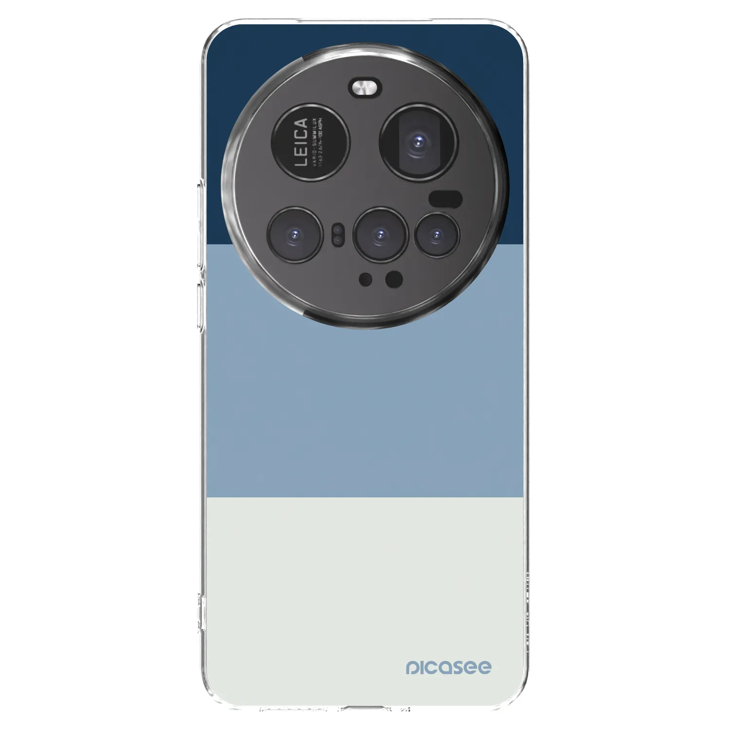 Picasee Xiaomi 15 Ultra Hülle - Transparentes Silikon - Coastal Blue