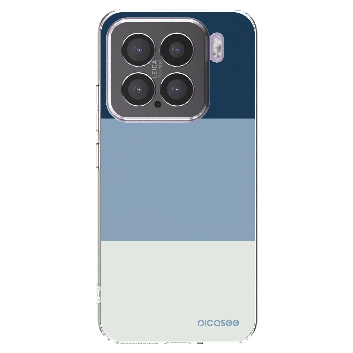 Picasee Xiaomi 15 Hülle - Transparentes Silikon - Coastal Blue