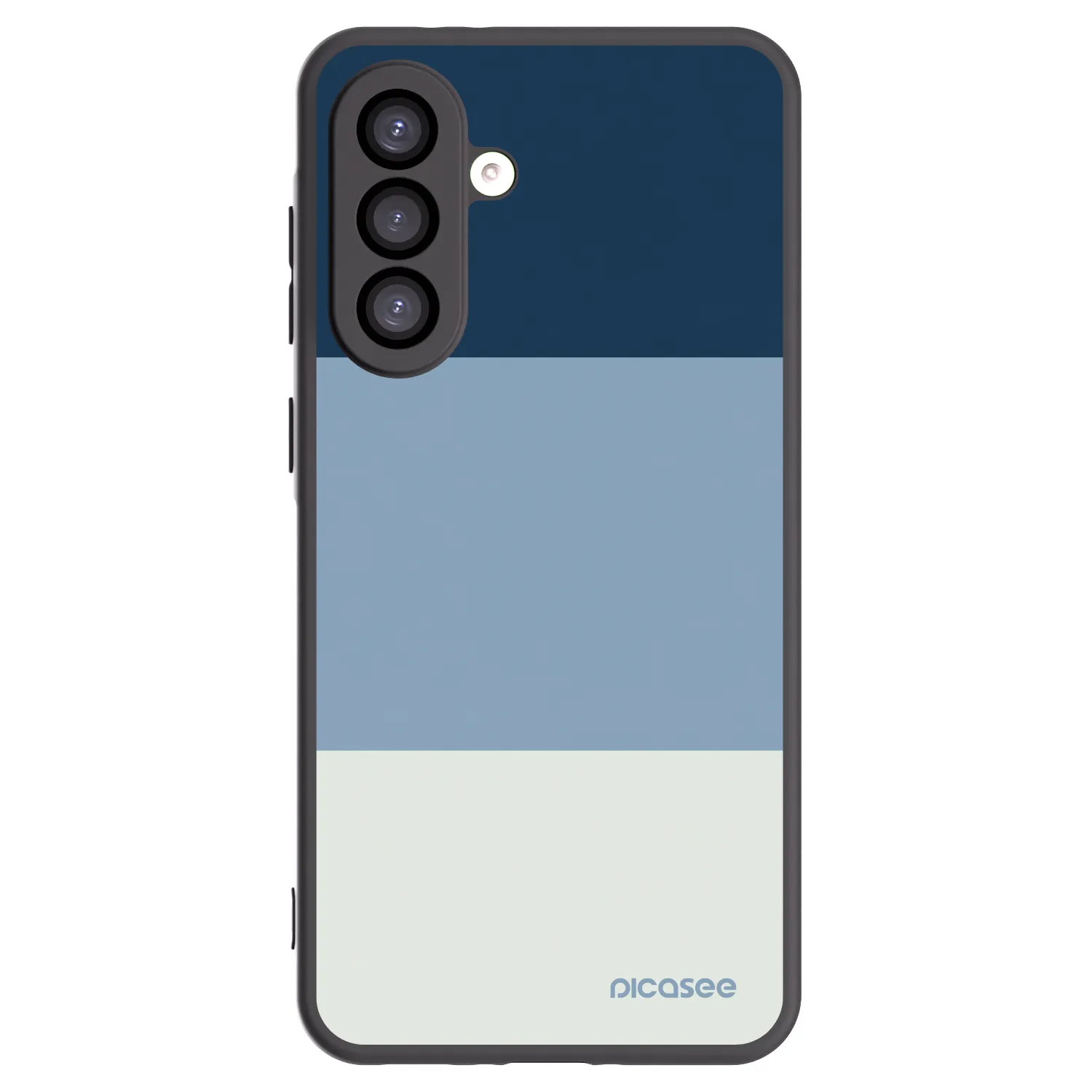 Picasee Samsung Galaxy A26 5G A266B Hülle - Schwarzes Silikon - Coastal Blue