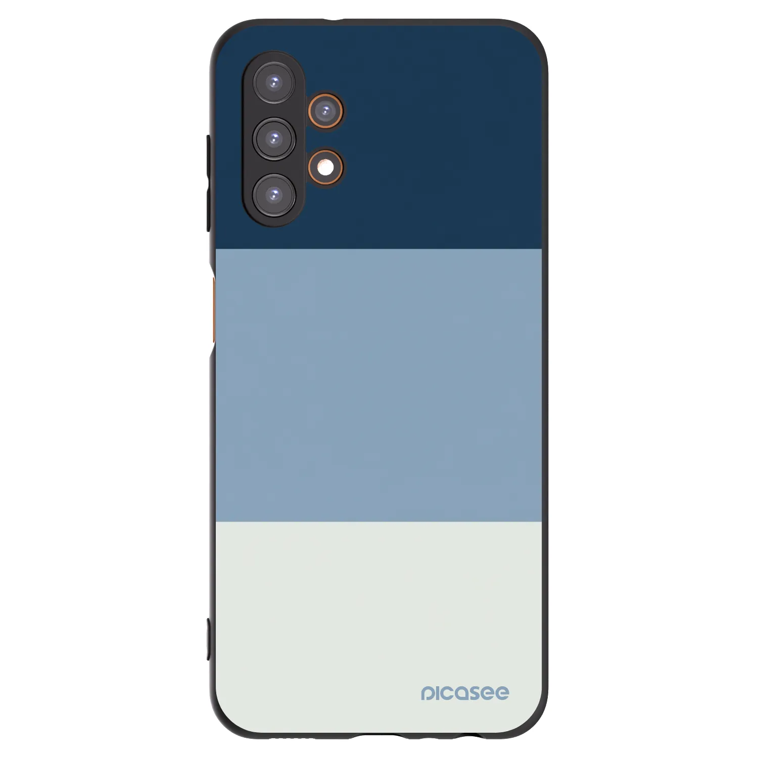 Picasee Samsung Galaxy A13 5G Hülle - Schwarzes Silikon - Coastal Blue