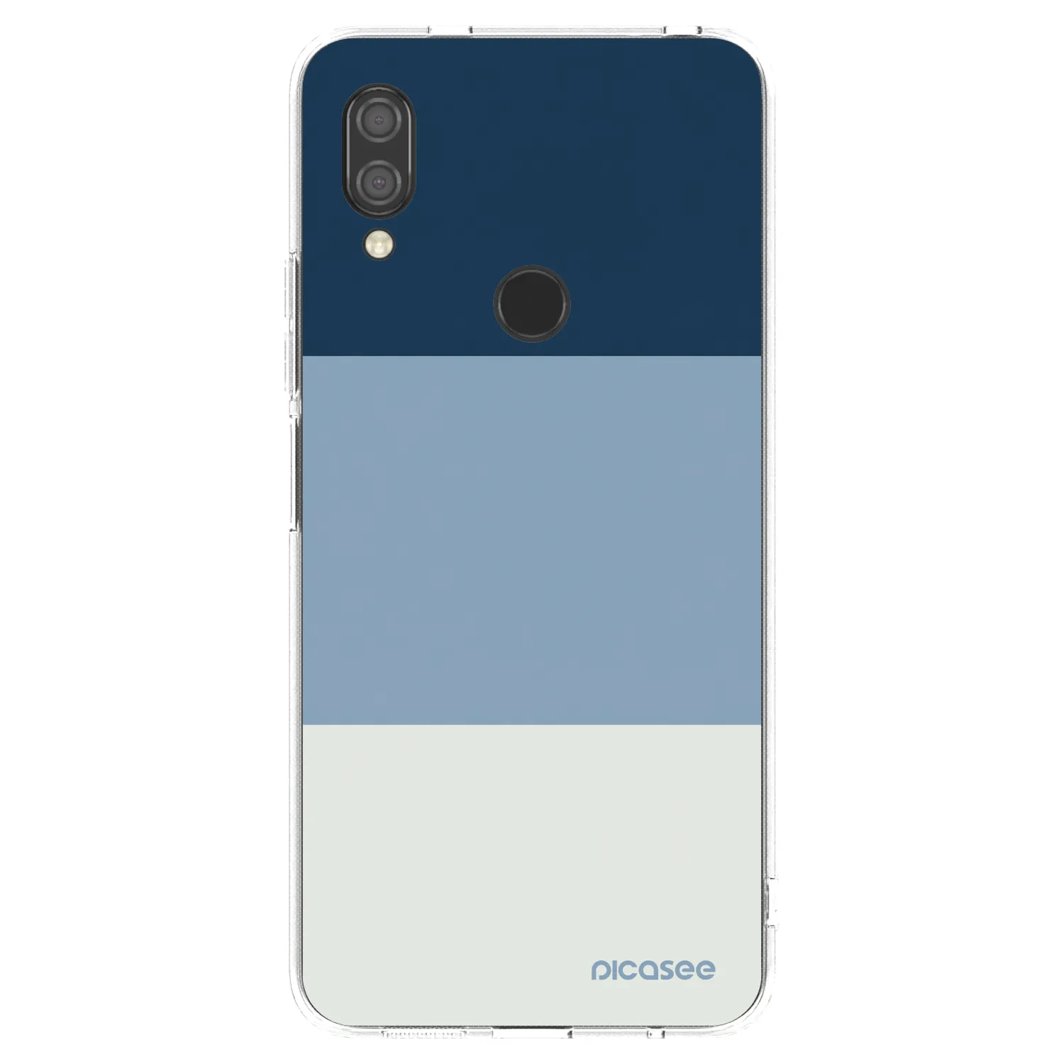 Picasee Xiaomi Redmi 7 Hülle - Transparentes Silikon - Coastal Blue