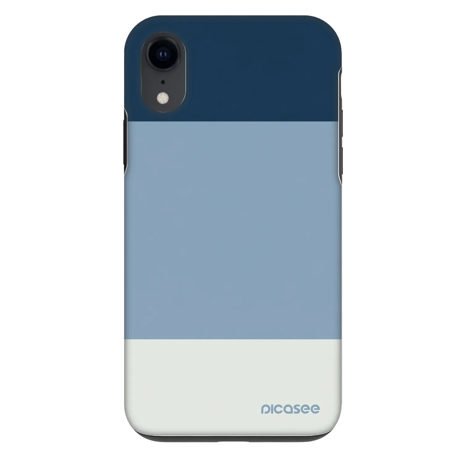 Picasee Fashion Case für Apple iPhone XR - Coastal Blue