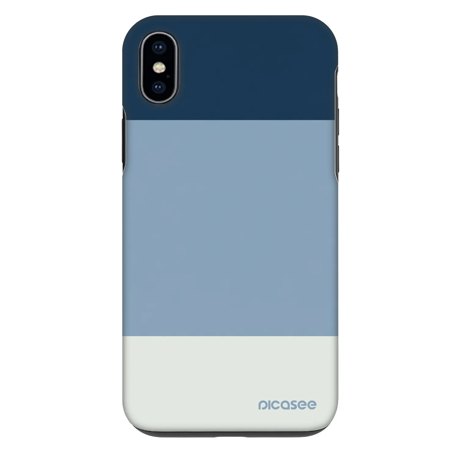 Picasee Fashion Case für Apple iPhone XS Max - Coastal Blue