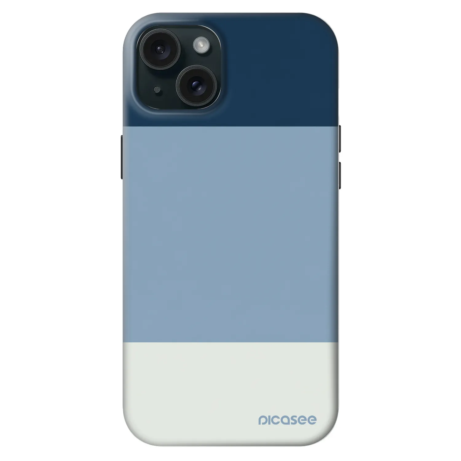 Picasee Fashion Case MagSafe für Apple iPhone 15 Plus - Coastal Blue