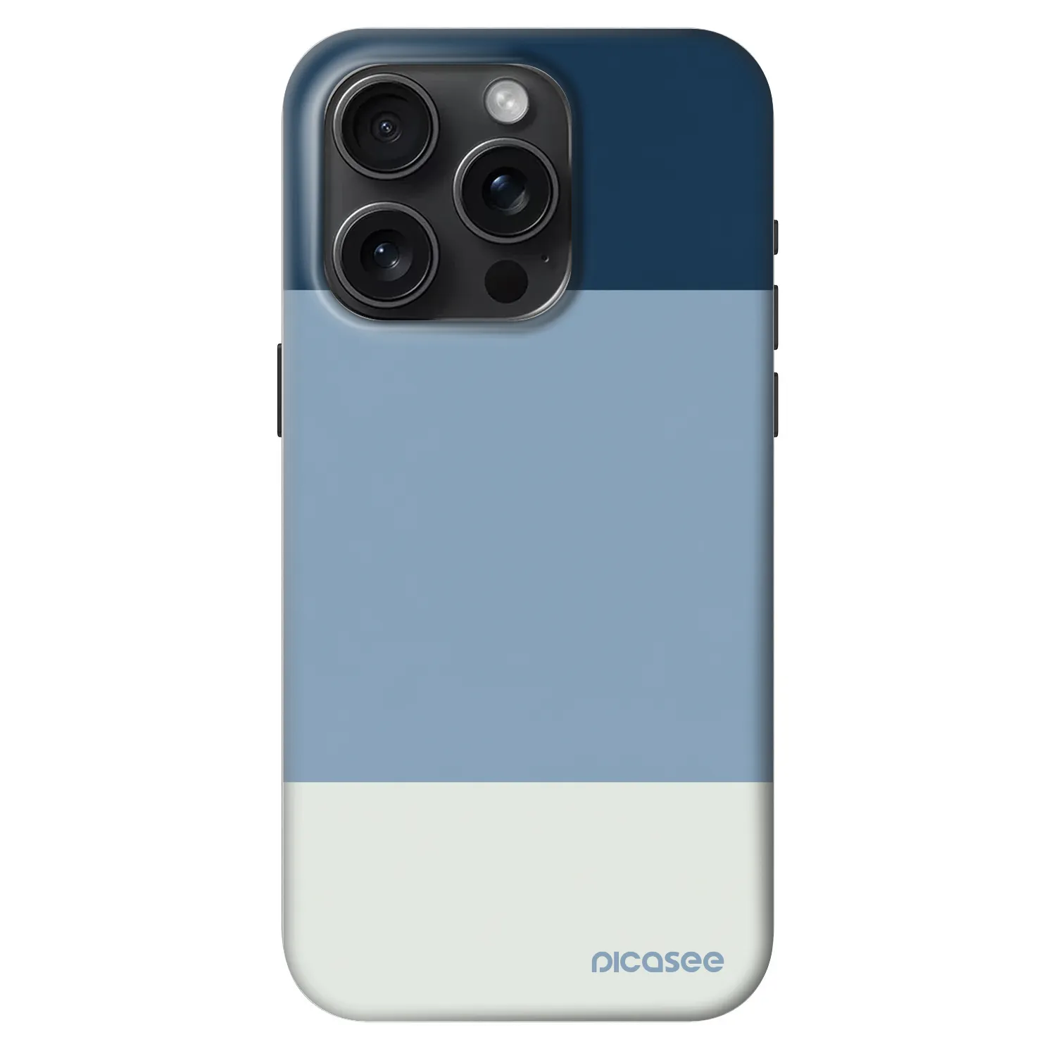 Picasee Fashion Case MagSafe für Apple iPhone 15 Pro - Coastal Blue