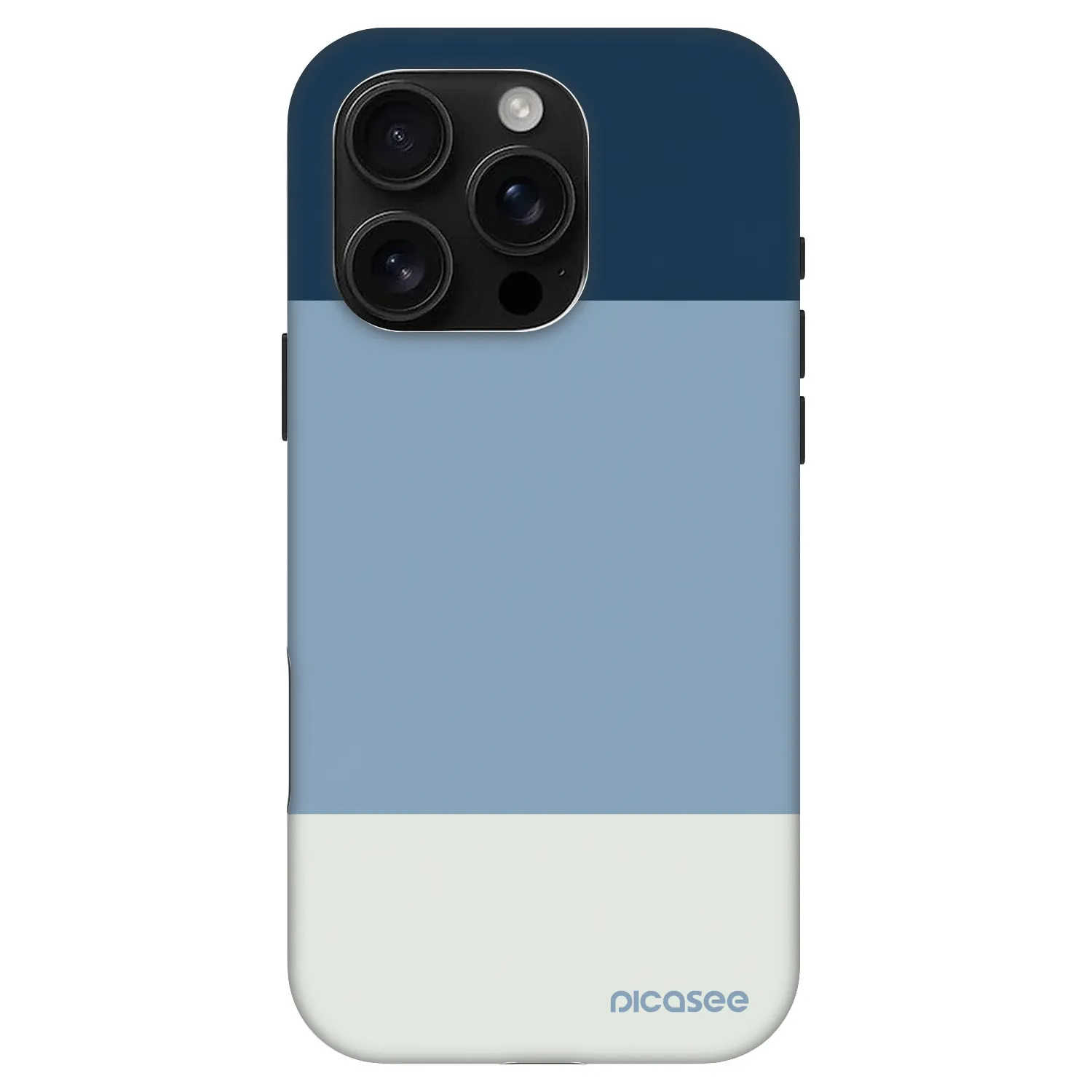 Picasee Fashion Case MagSafe für Apple iPhone 16 Pro - Coastal Blue