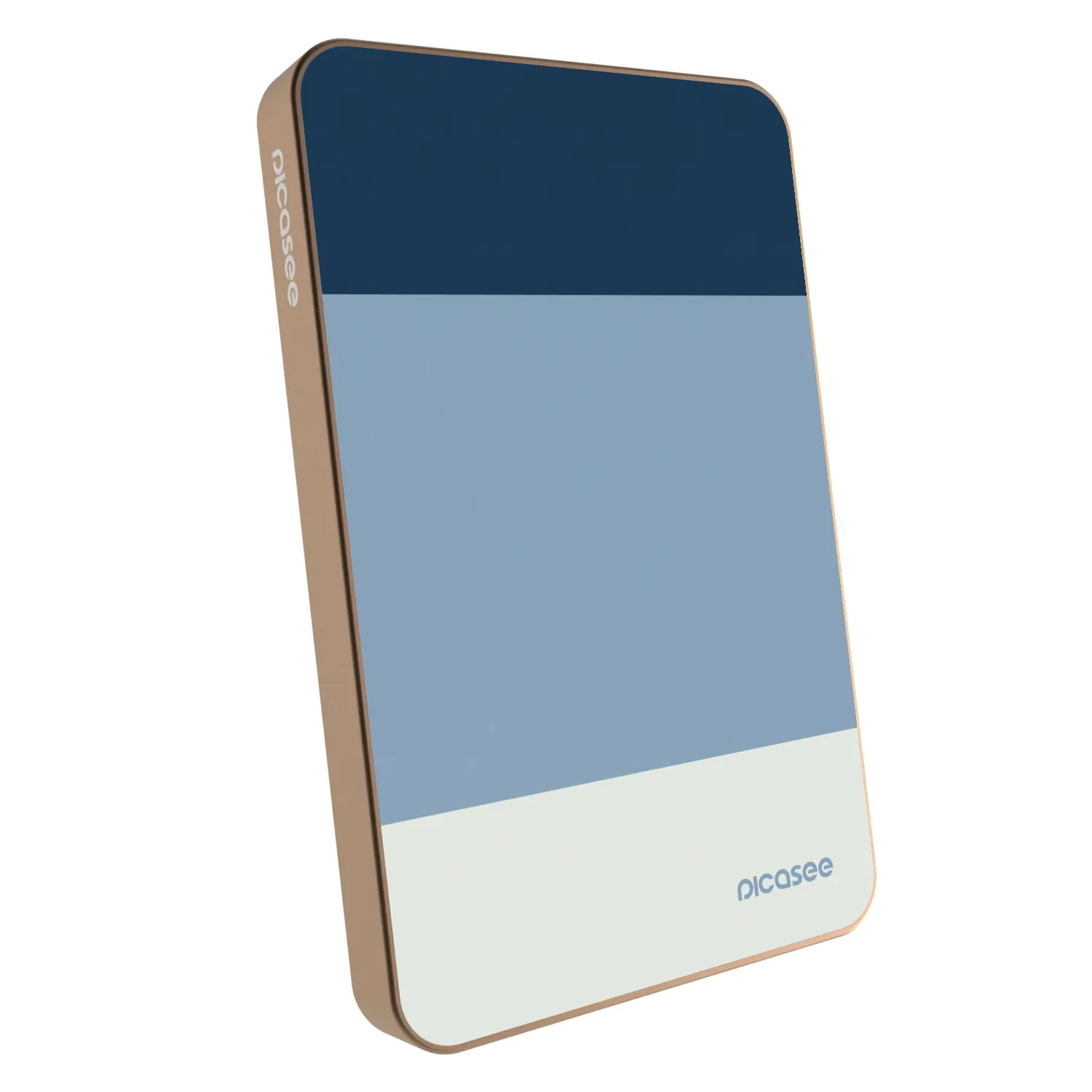 Picasee Powerbank mit MagSafe 5 000 mAh Golden - Coastal Blue