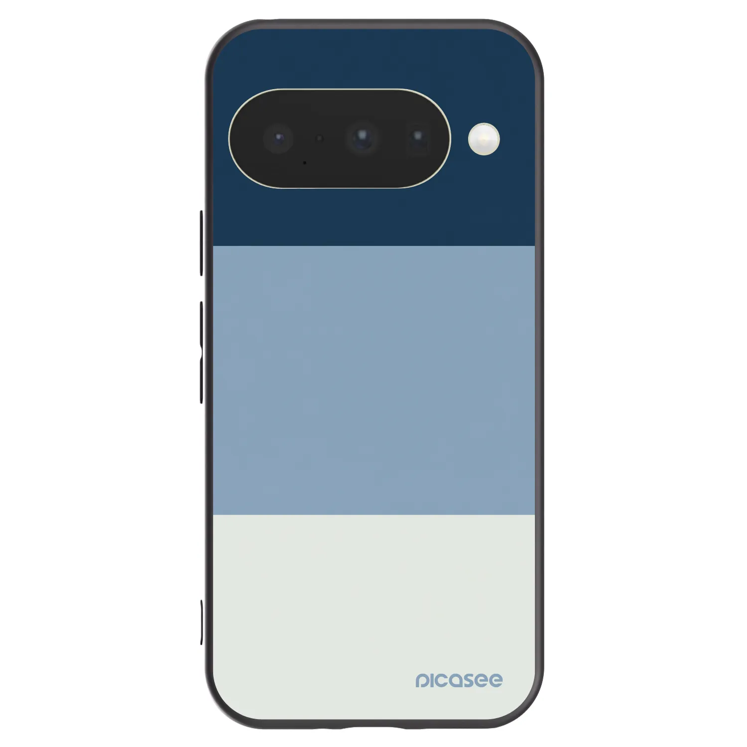 Picasee Google Pixel 10 Hülle - Schwarzes Silikon - Coastal Blue