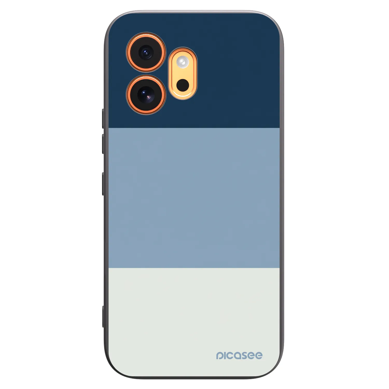 Picasee Honor 600 Hülle - Schwarzes Silikon - Coastal Blue