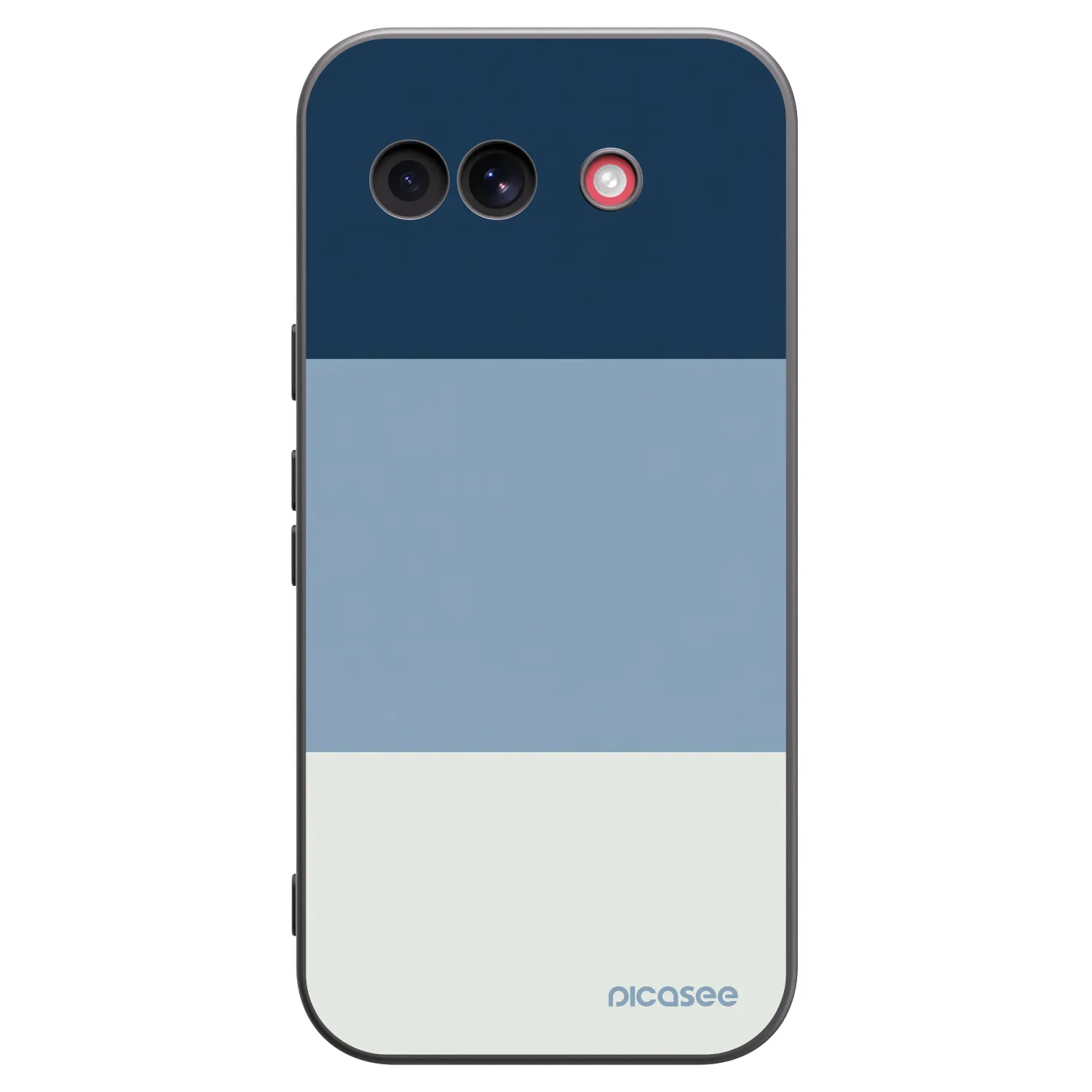 Picasee Google Pixel 10a Hülle - Schwarzes Silikon - Coastal Blue