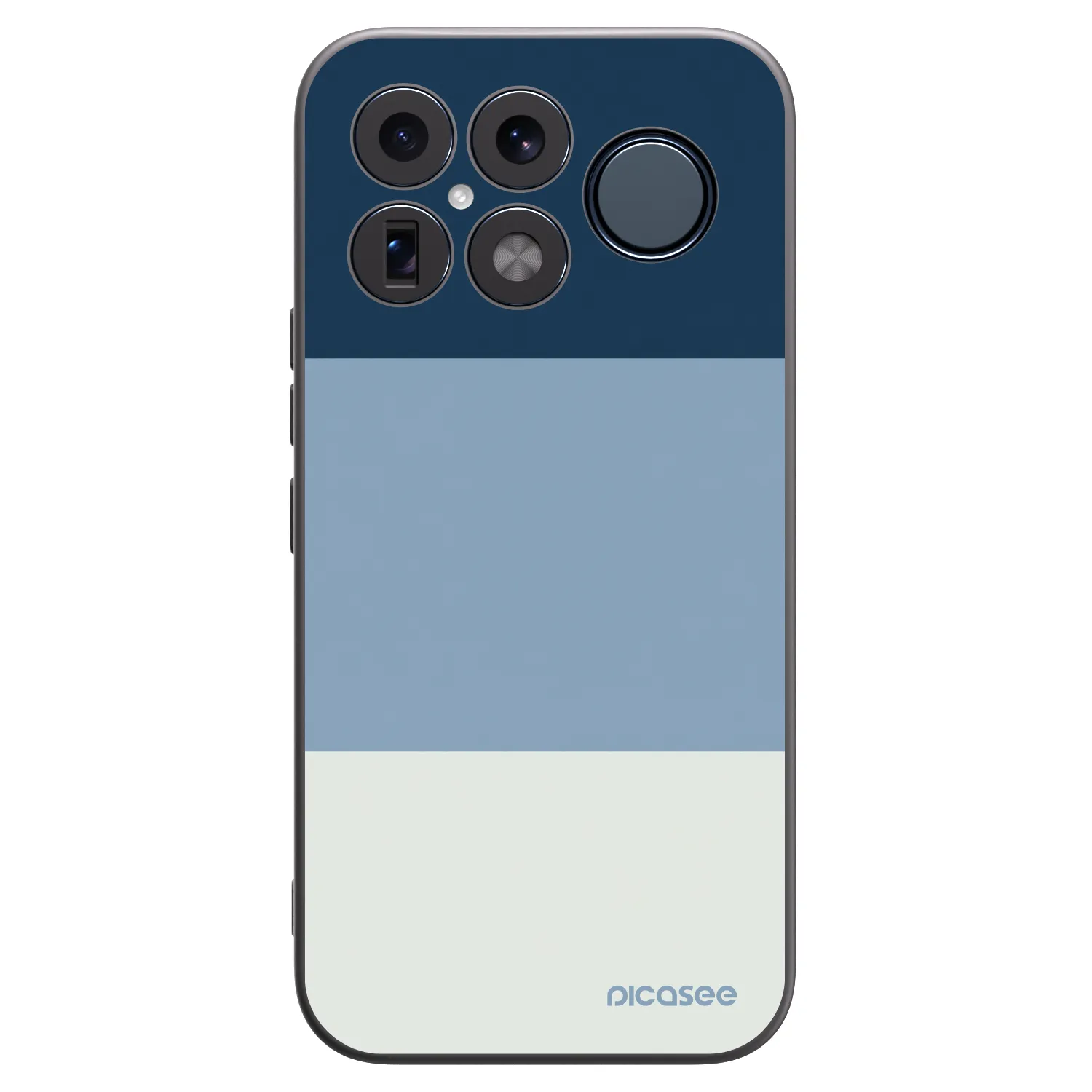 Picasee Xiaomi Poco F8 Ultra Hülle - Schwarzes Silikon - Coastal Blue