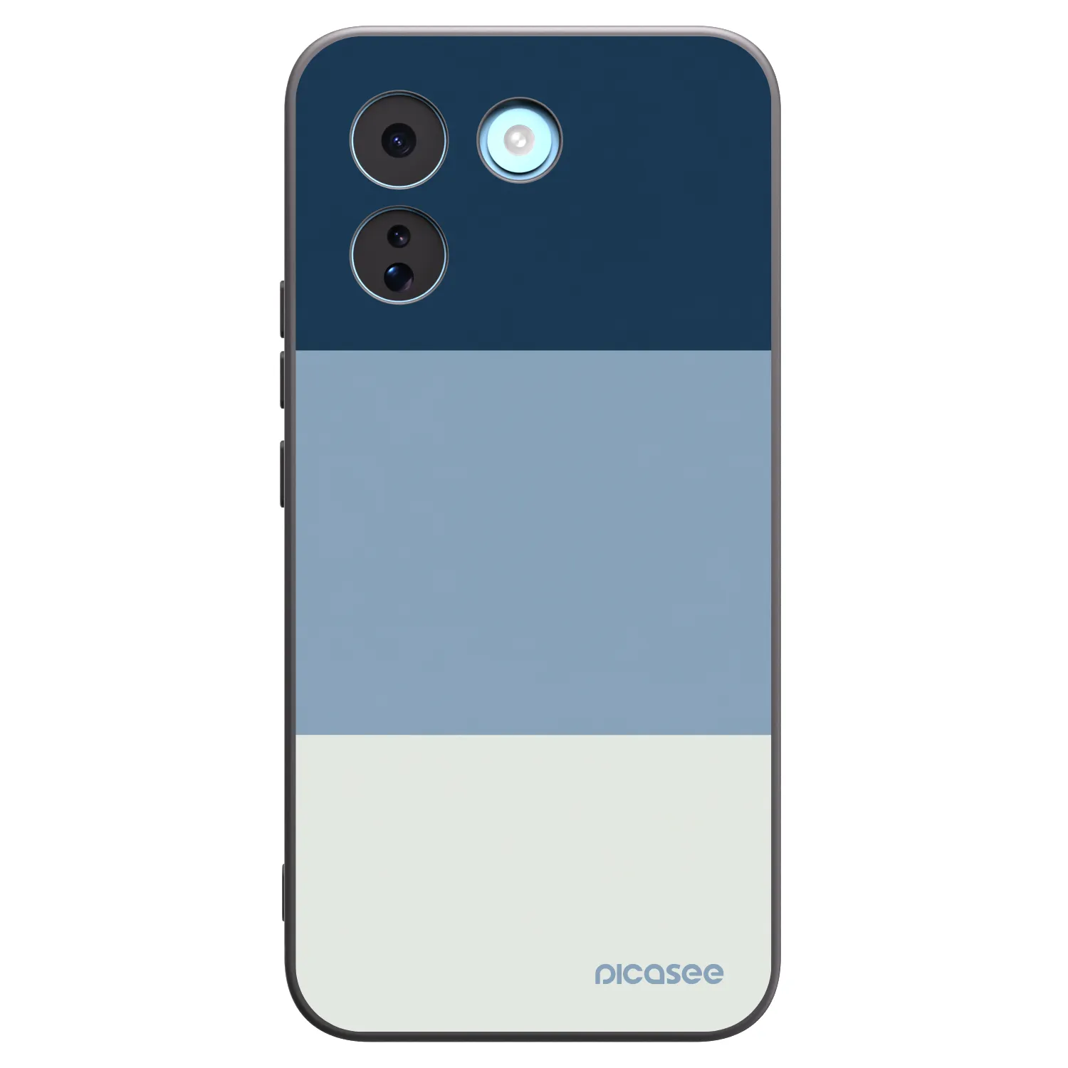 Picasee Xiaomi Redmi Note 17 Pro MAX 5G Hülle - Schwarzes Silikon - Coastal Blue