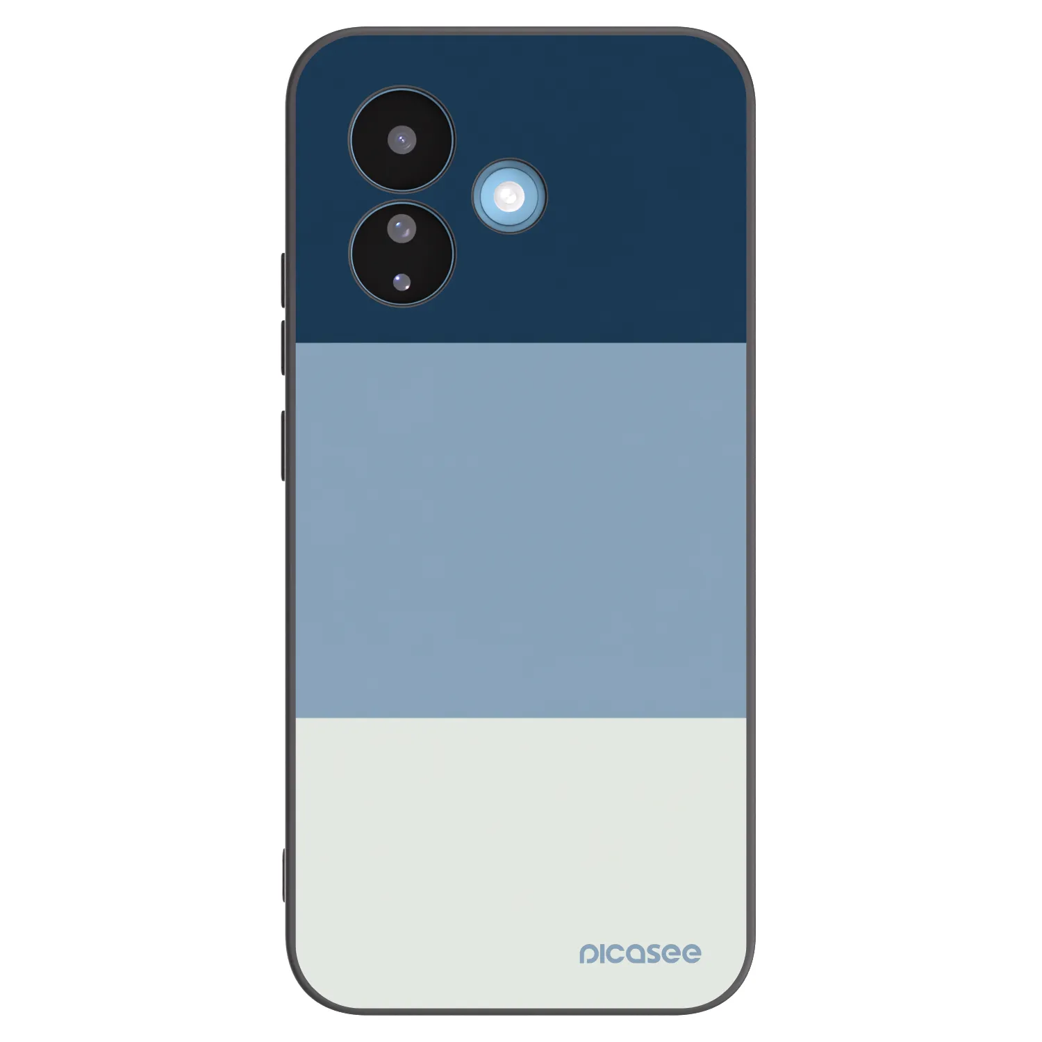 Picasee Xiaomi Redmi Note 17 Pro 5G Hülle - Schwarzes Silikon - Coastal Blue