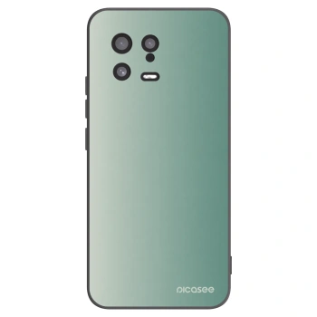 Picasee Xiaomi 13 Hülle - Schwarzes Silikon - Misty Sage