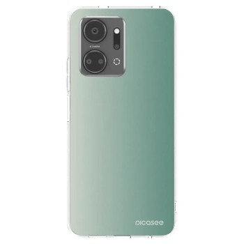 Picasee Honor X7a Hülle - Transparentes Silikon - Misty Sage