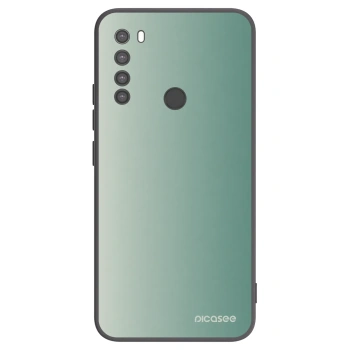 Picasee Xiaomi Redmi Note 8 Hülle - Schwarzes Silikon - Misty Sage