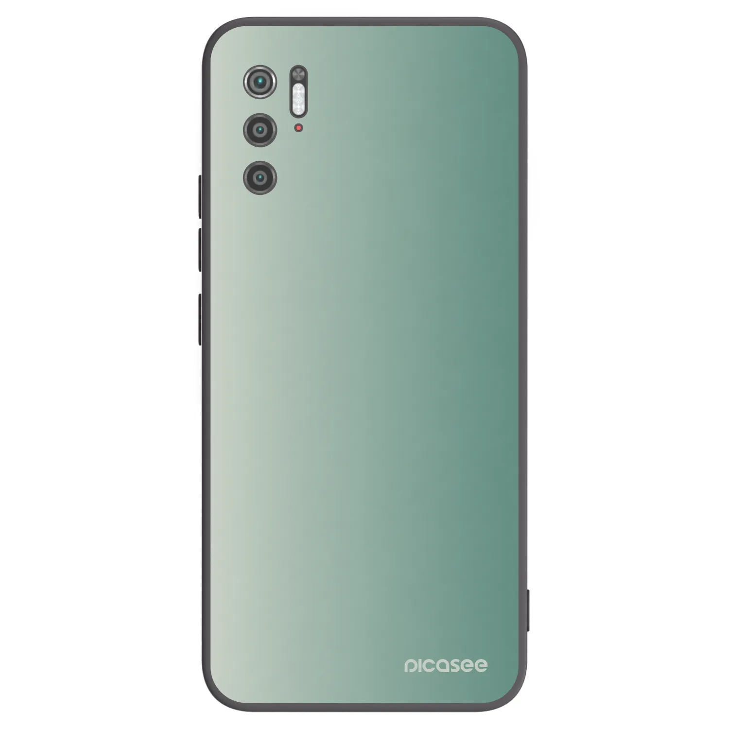 Picasee Xiaomi Poco M3 Pro 5G Hülle - Schwarzes Silikon - Misty Sage