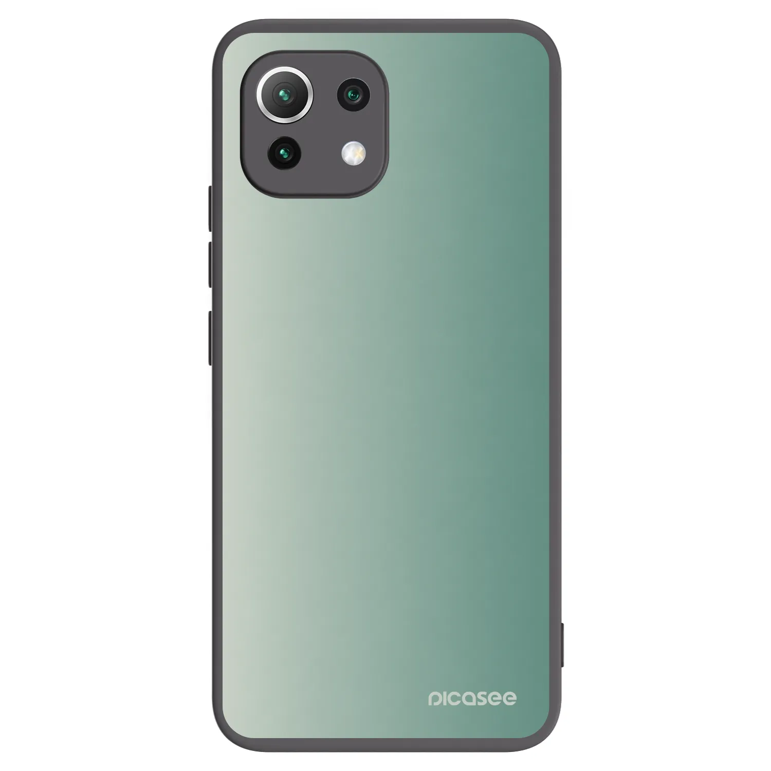 Picasee Xiaomi 11 Lite 5G NE Hülle - Schwarzes Silikon - Misty Sage