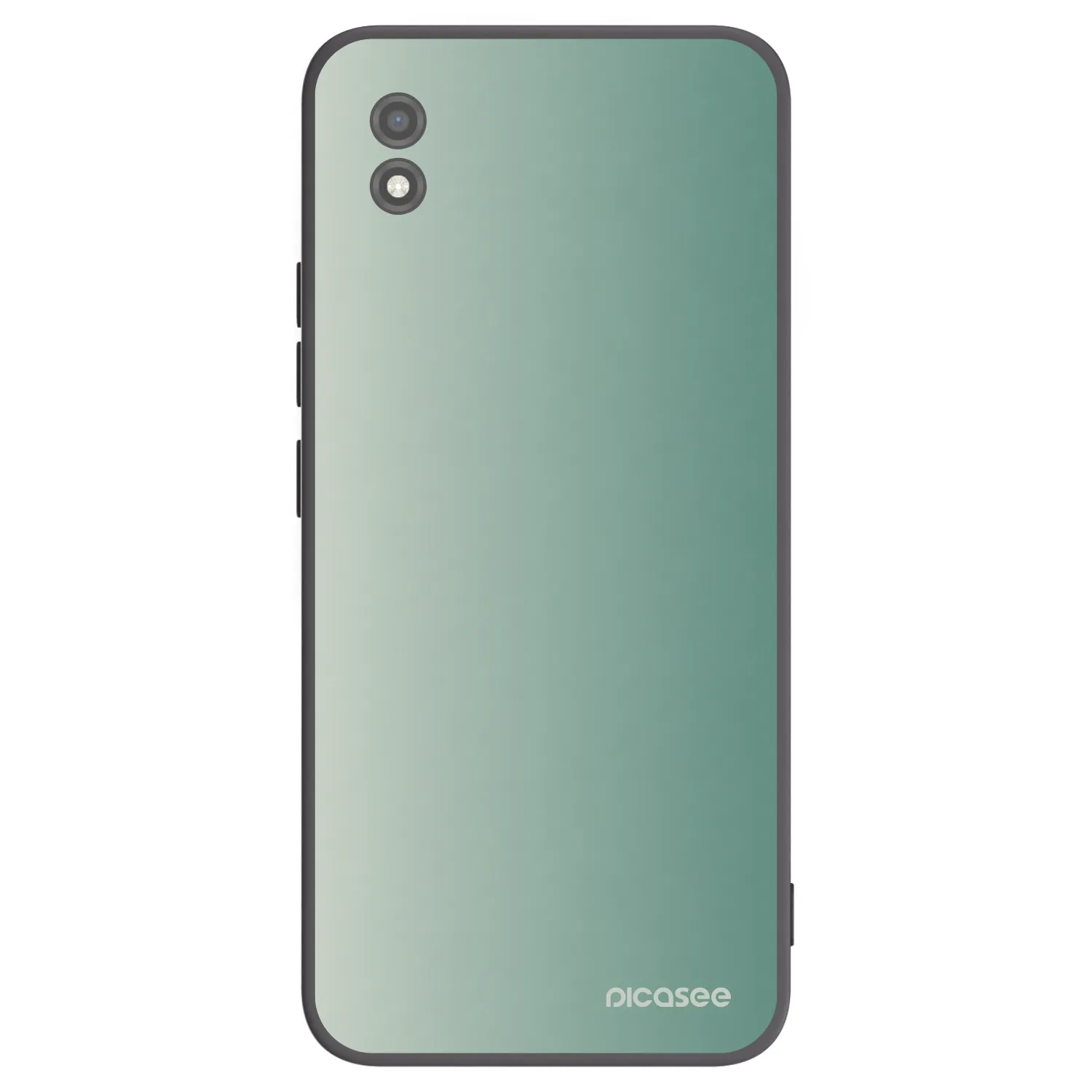 Picasee Realme C11 (2021) Hülle - Schwarzes Silikon - Misty Sage