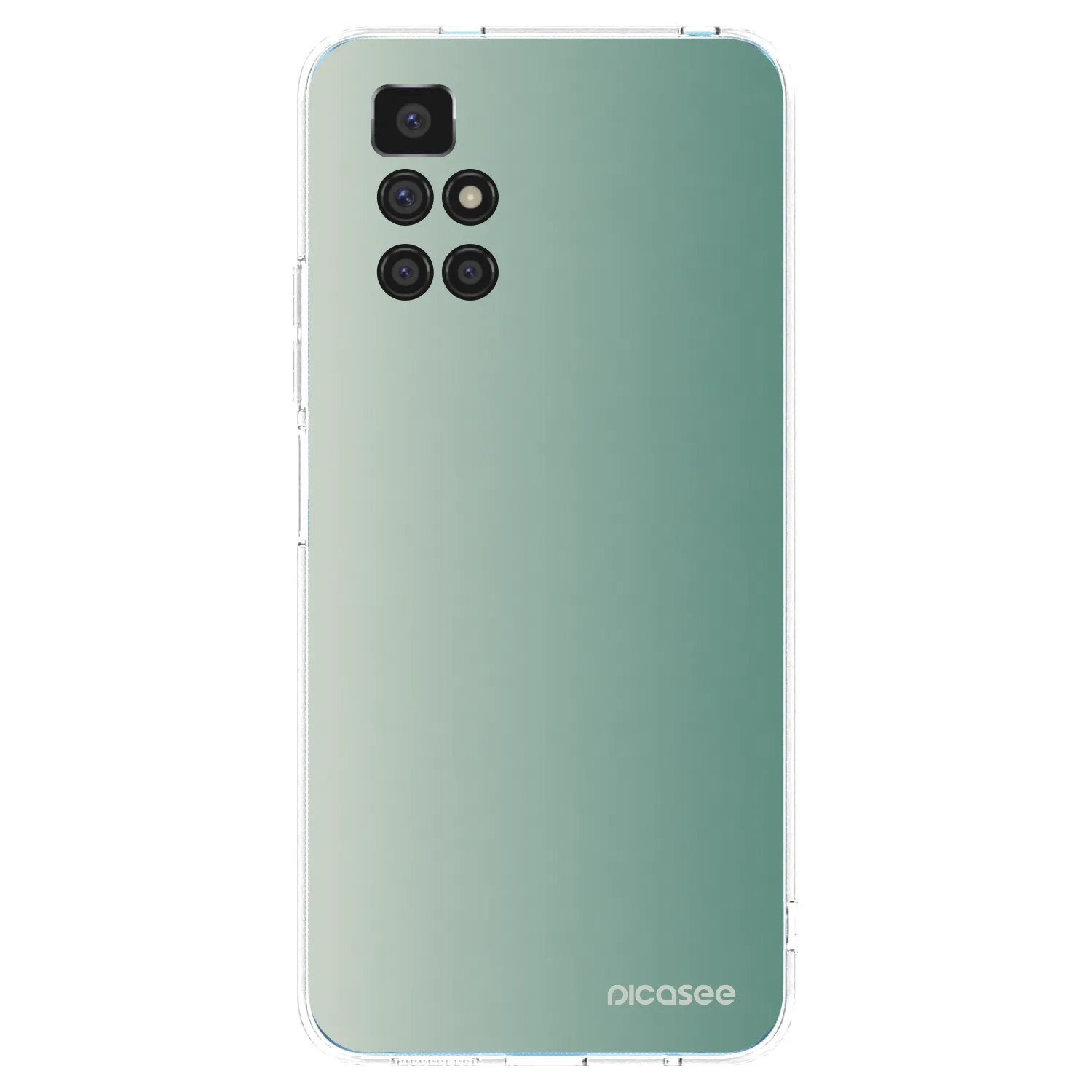 Picasee Xiaomi Redmi 10 (2022) Hülle - Transparentes Silikon - Misty Sage