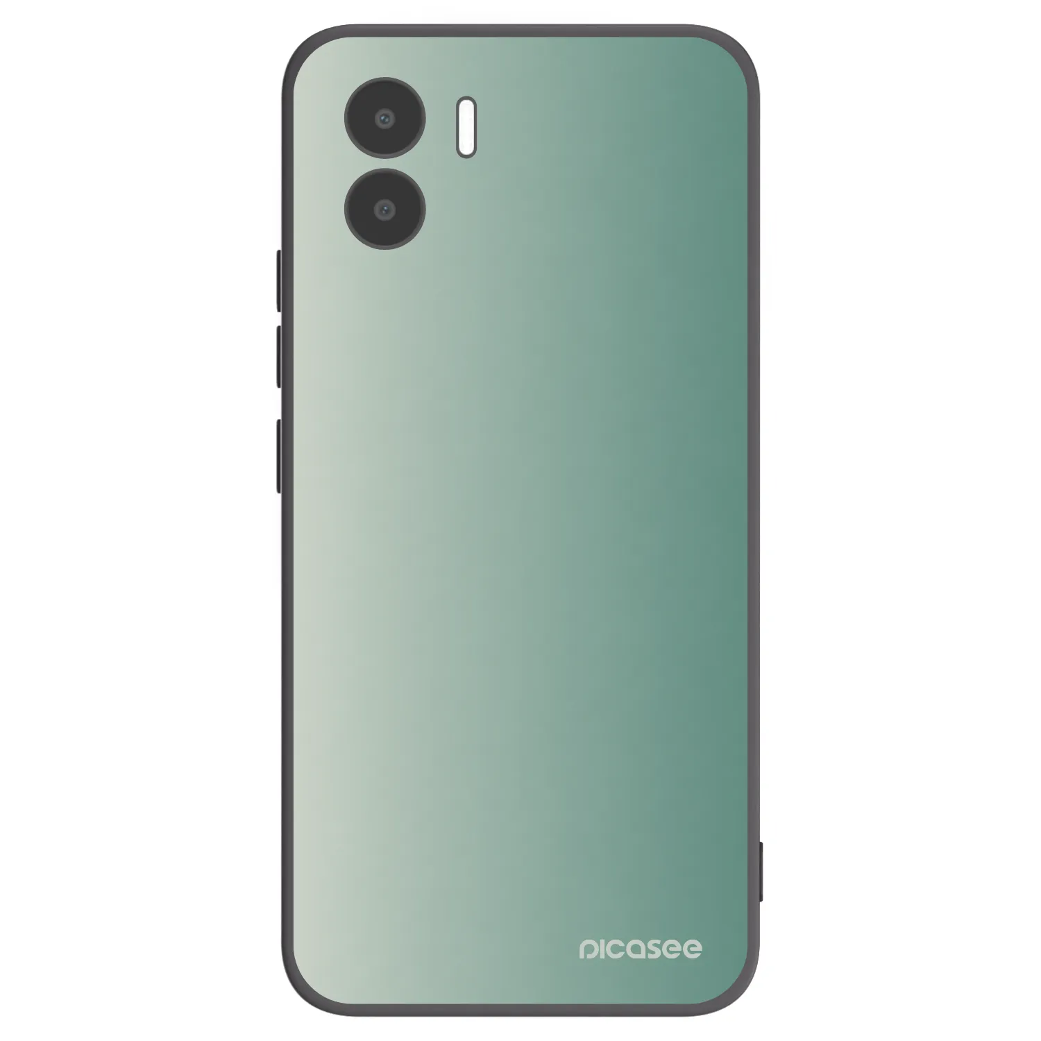 Picasee Xiaomi Redmi A1 Hülle - Schwarzes Silikon - Misty Sage