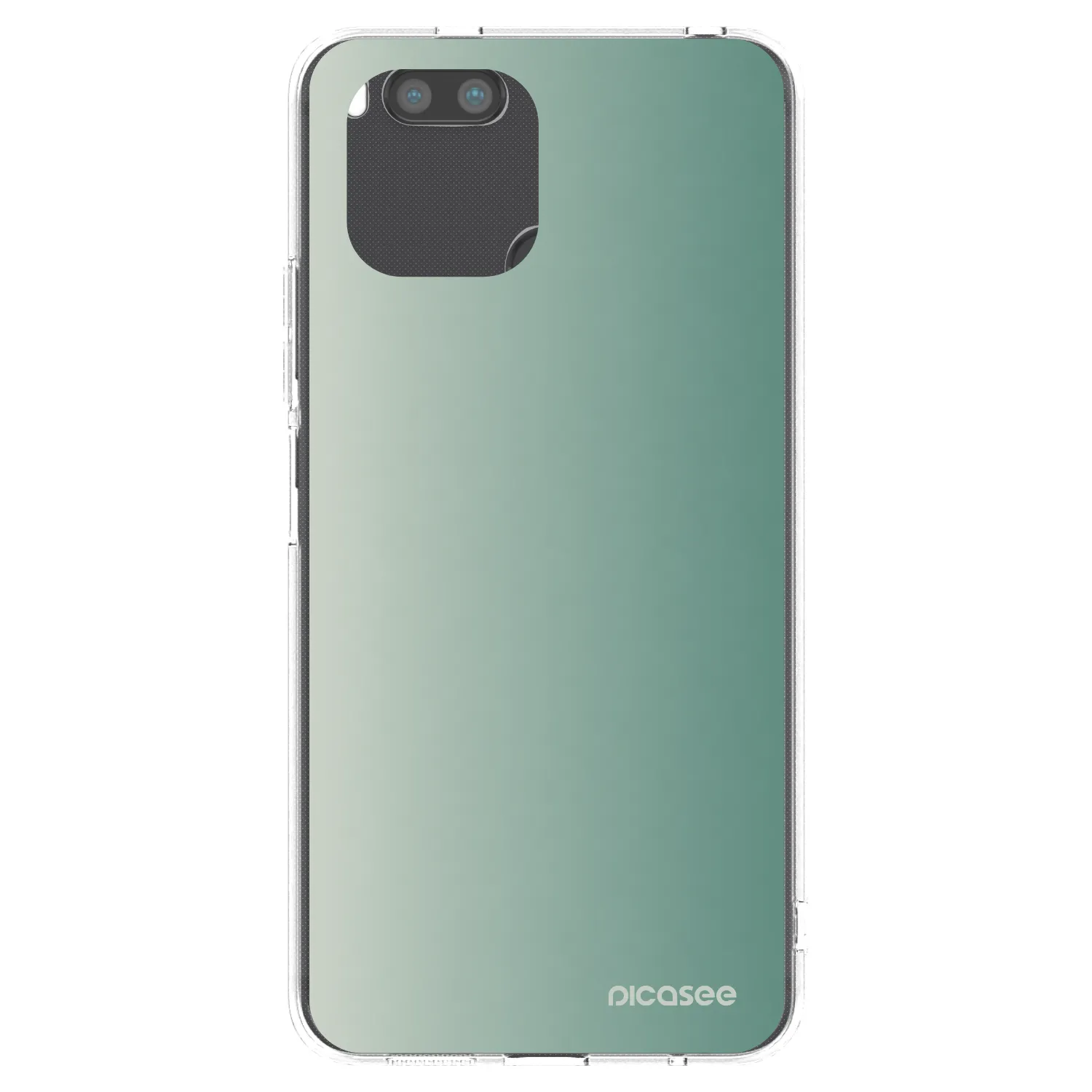 Picasee Xiaomi Redmi A1 Hülle - Transparentes Silikon - Misty Sage