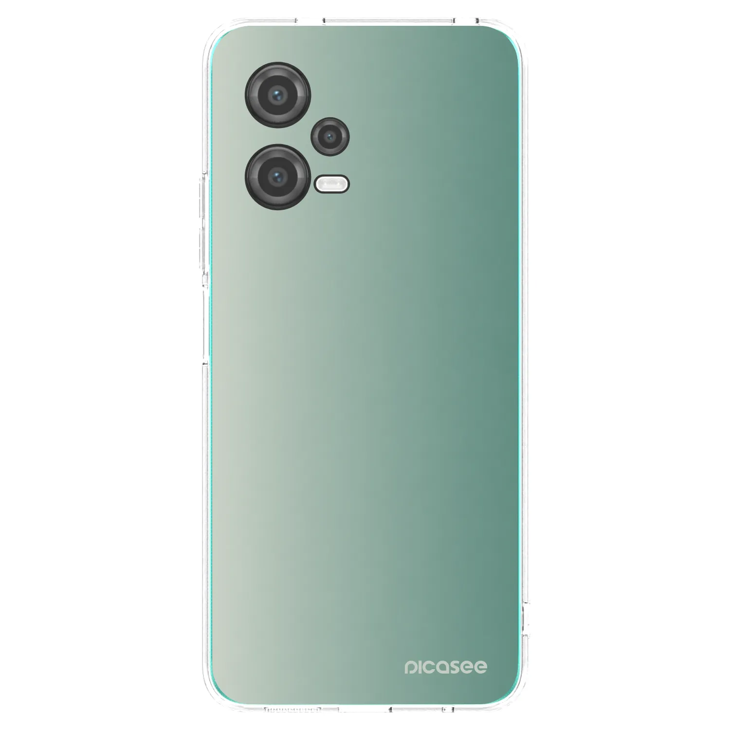 Picasee Xiaomi Poco X5 Hülle - Transparentes Silikon - Misty Sage