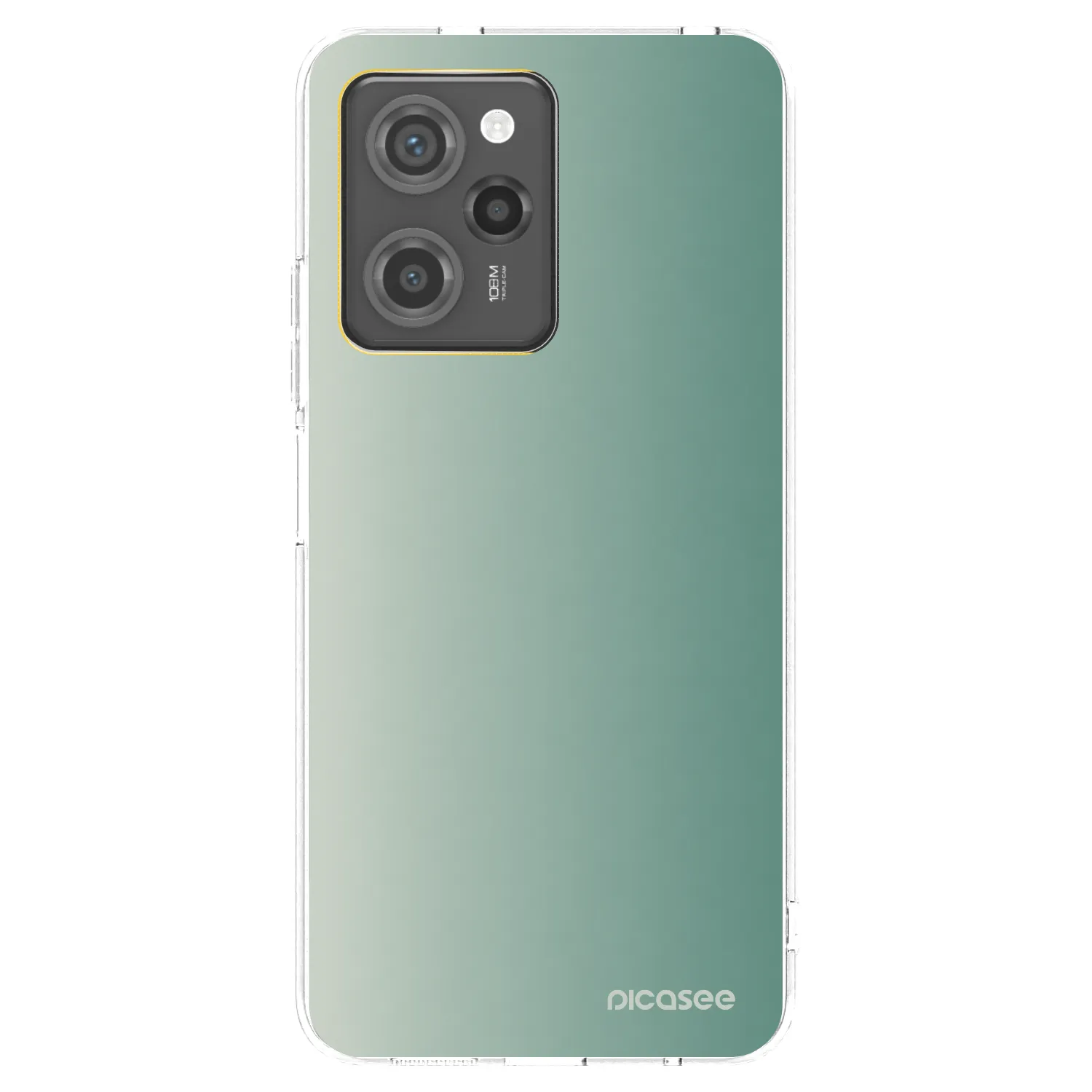 Picasee Xiaomi Poco X5 Pro Hülle - Transparentes Silikon - Misty Sage