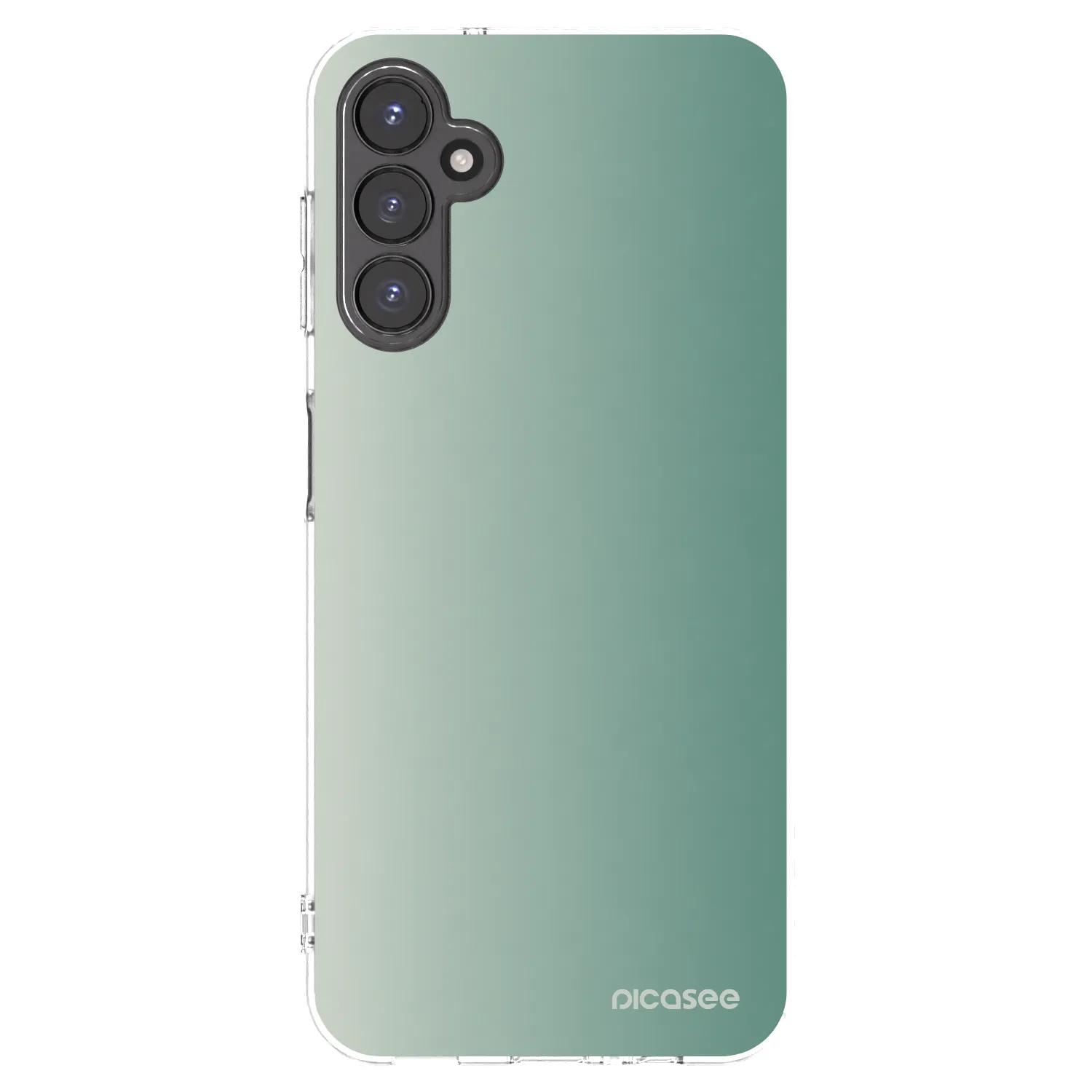 Picasee Samsung Galaxy A14 5G A146P Hülle - Transparentes Silikon - Misty Sage