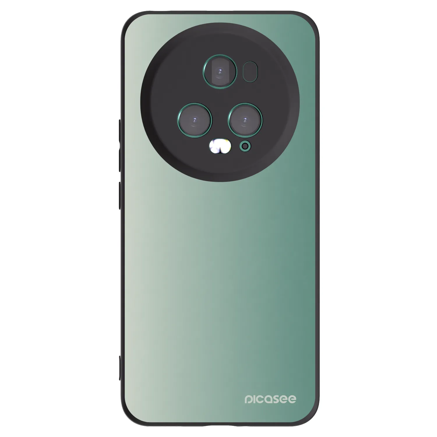 Picasee Honor Magic5 Pro Hülle - Schwarzes Silikon - Misty Sage
